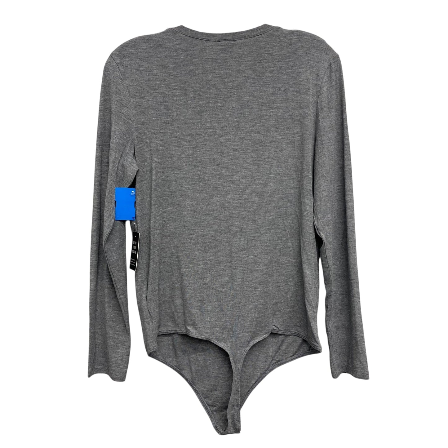 Bodysuit By Express In Grey, Size:L