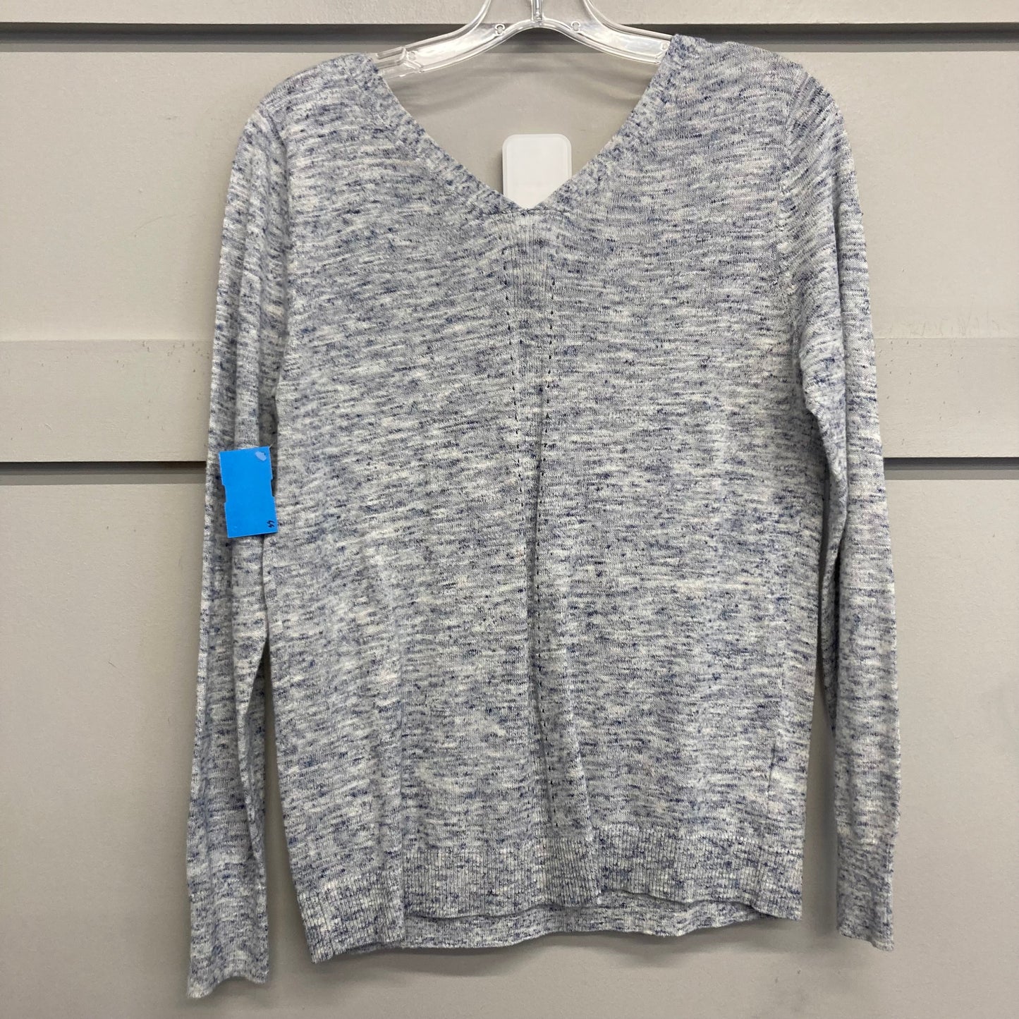 Sweater By Loft In Blue & White, Size:S