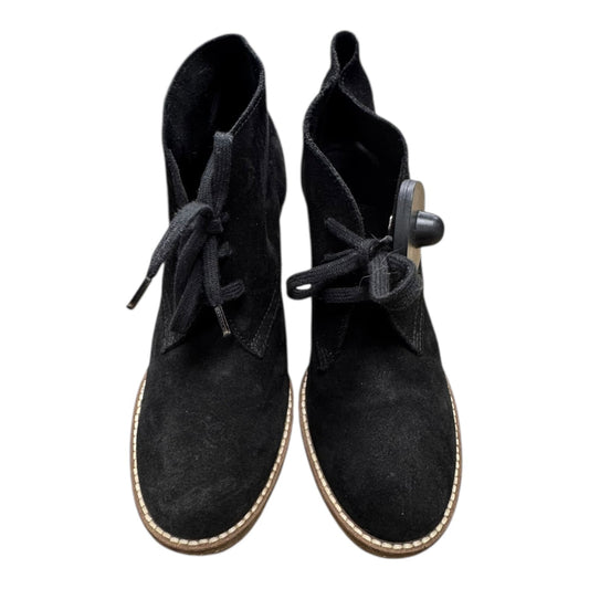 Boots Ankle Heels By J. Crew In Black, Size:7