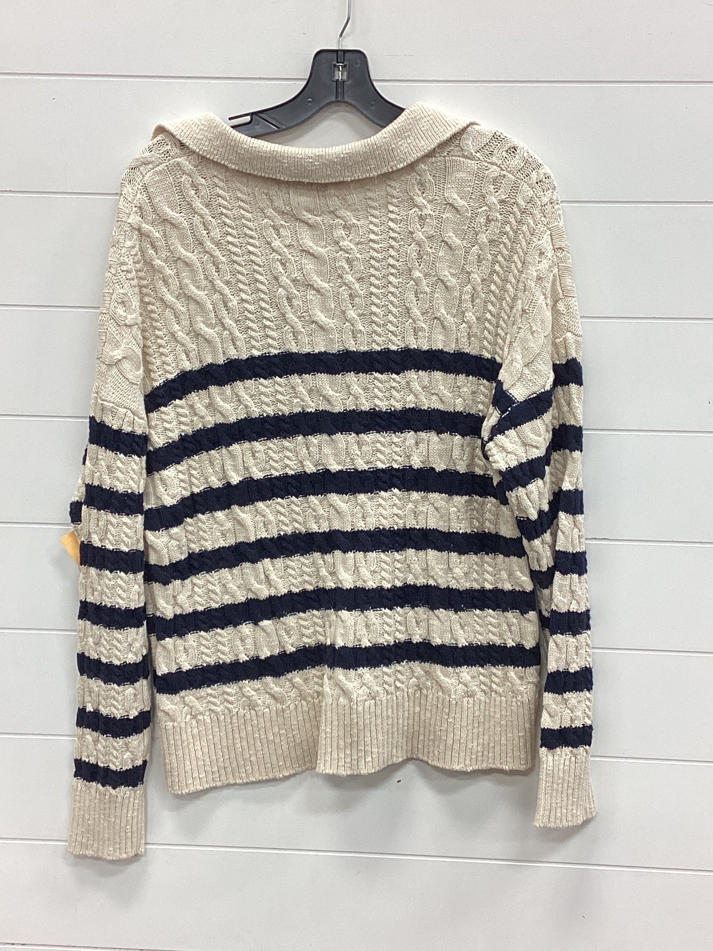 Sweater By Sanctuary In Blue & Cream, Size:L