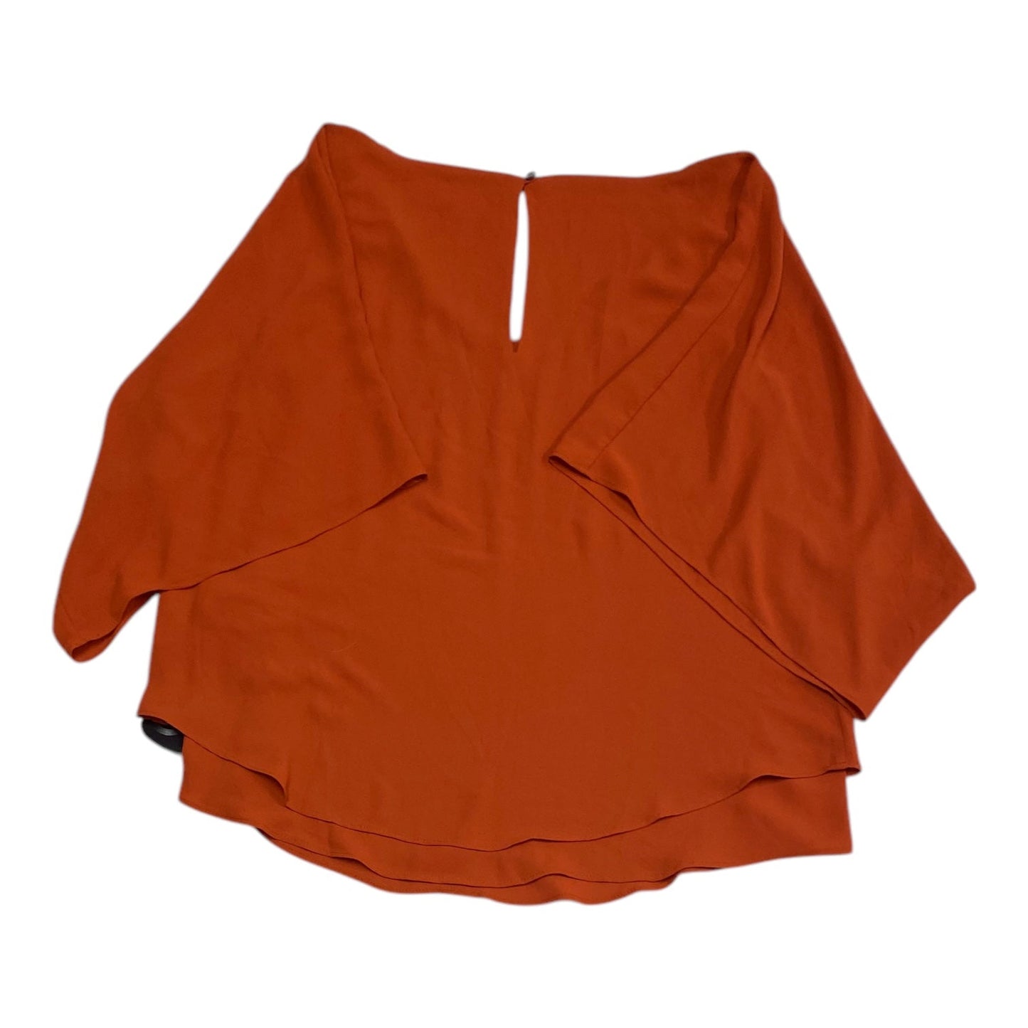 Top 3/4 Sleeve By White House Black Market In Orange, Size:S