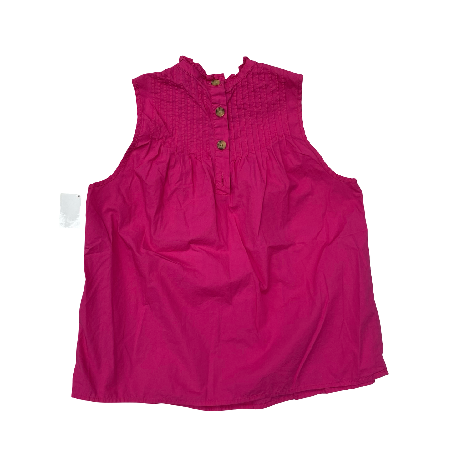 Top Sleeveless By J. Crew In Pink, Size:S