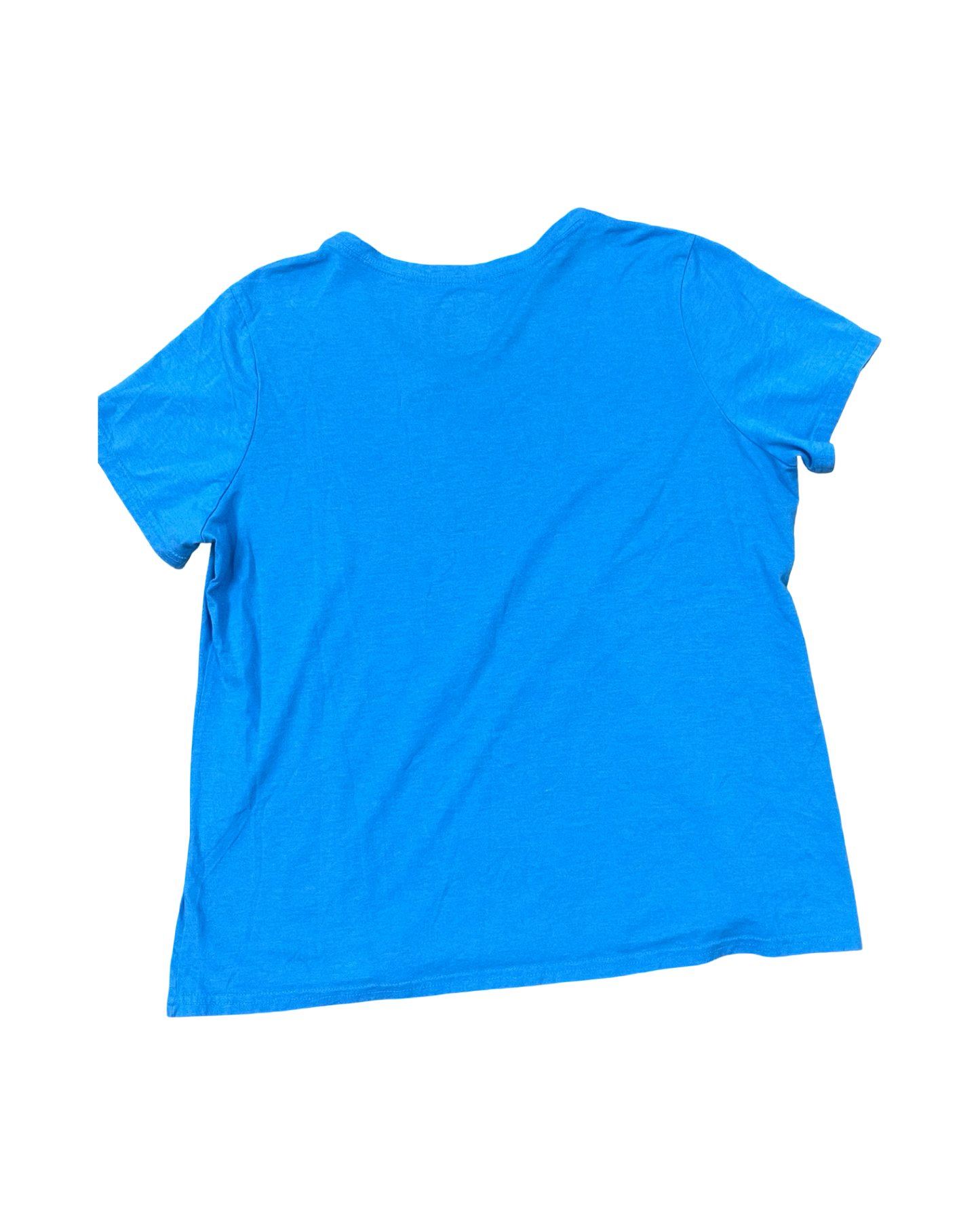 Top Ss By Time And Tru In Blue, Size:2X