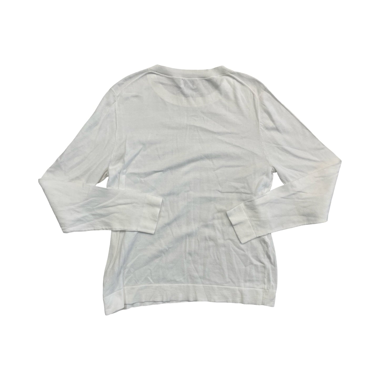 Sweater By J. Crew In White, Size:L