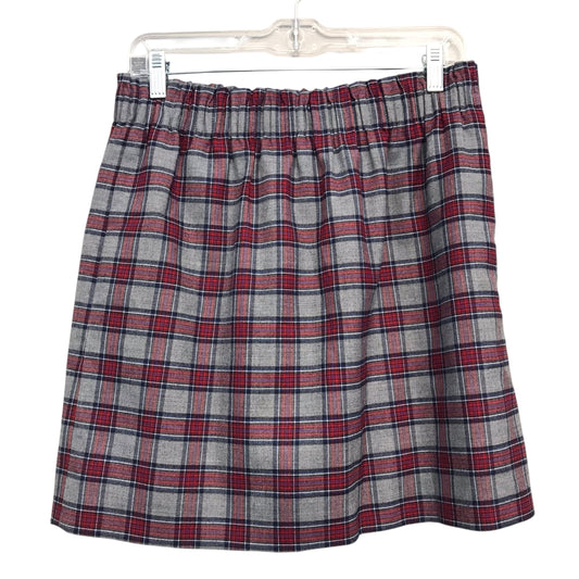 Skirt Mini & Short By J. Crew In Plaid Pattern, Size:8