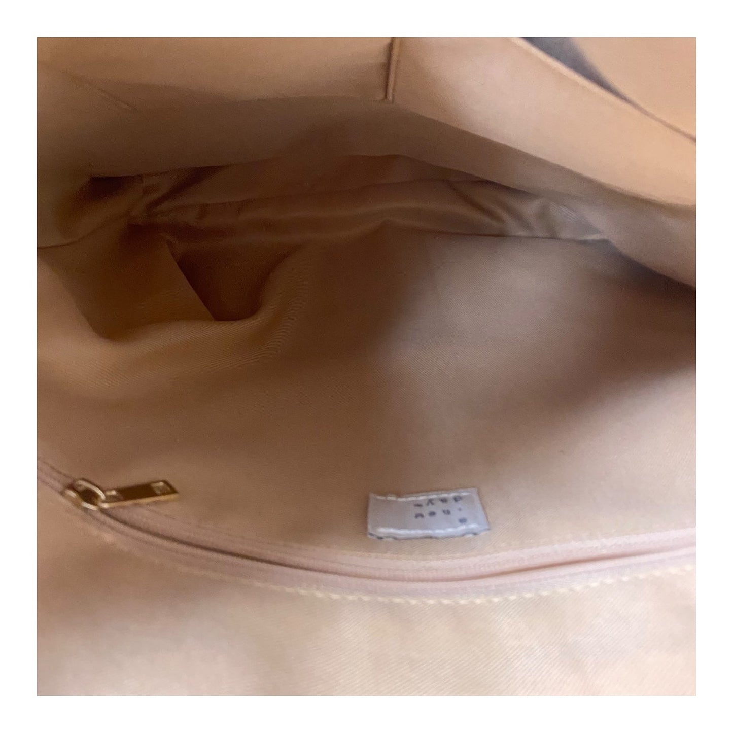 Backpack By A New Day In Cream & Tan, Size:Medium