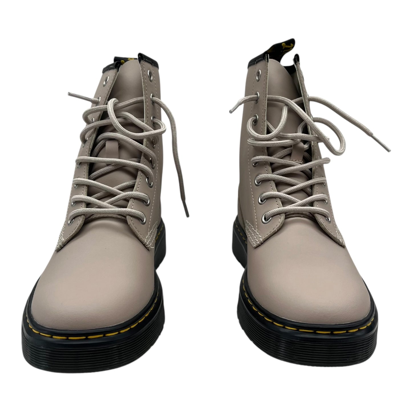Boots Combat By Dr Martens In Tan, Size:8