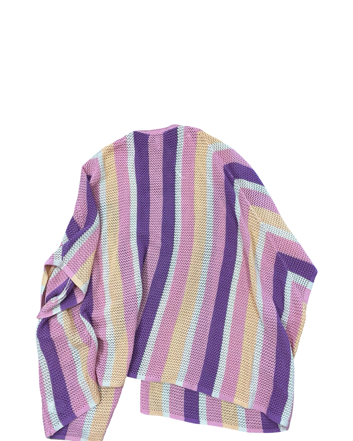 Cardigan By Jessica Simpson In Pink & Purple, Size:L