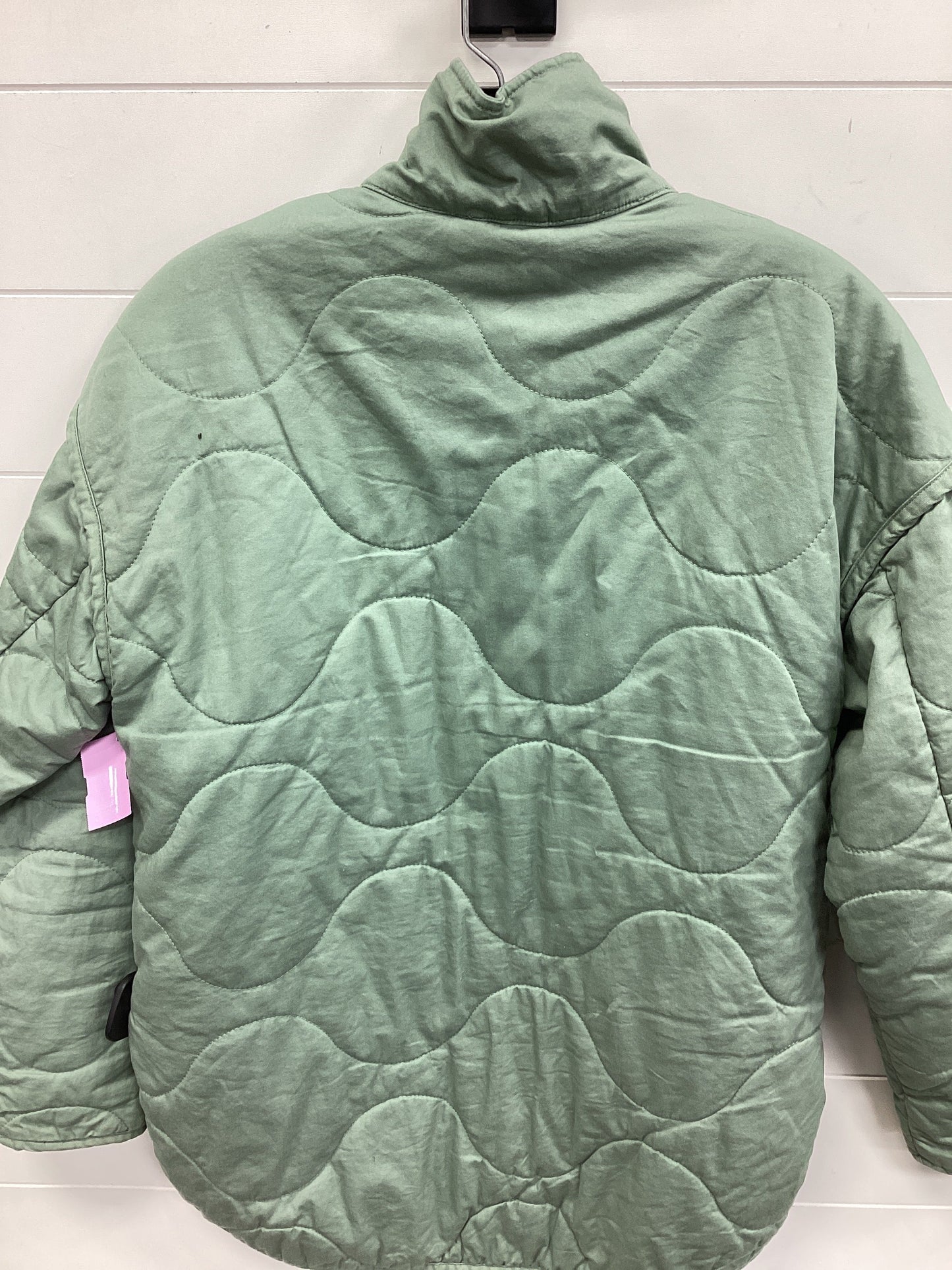 Jacket Puffer & Quilted By Universal Thread In Green, Size:S