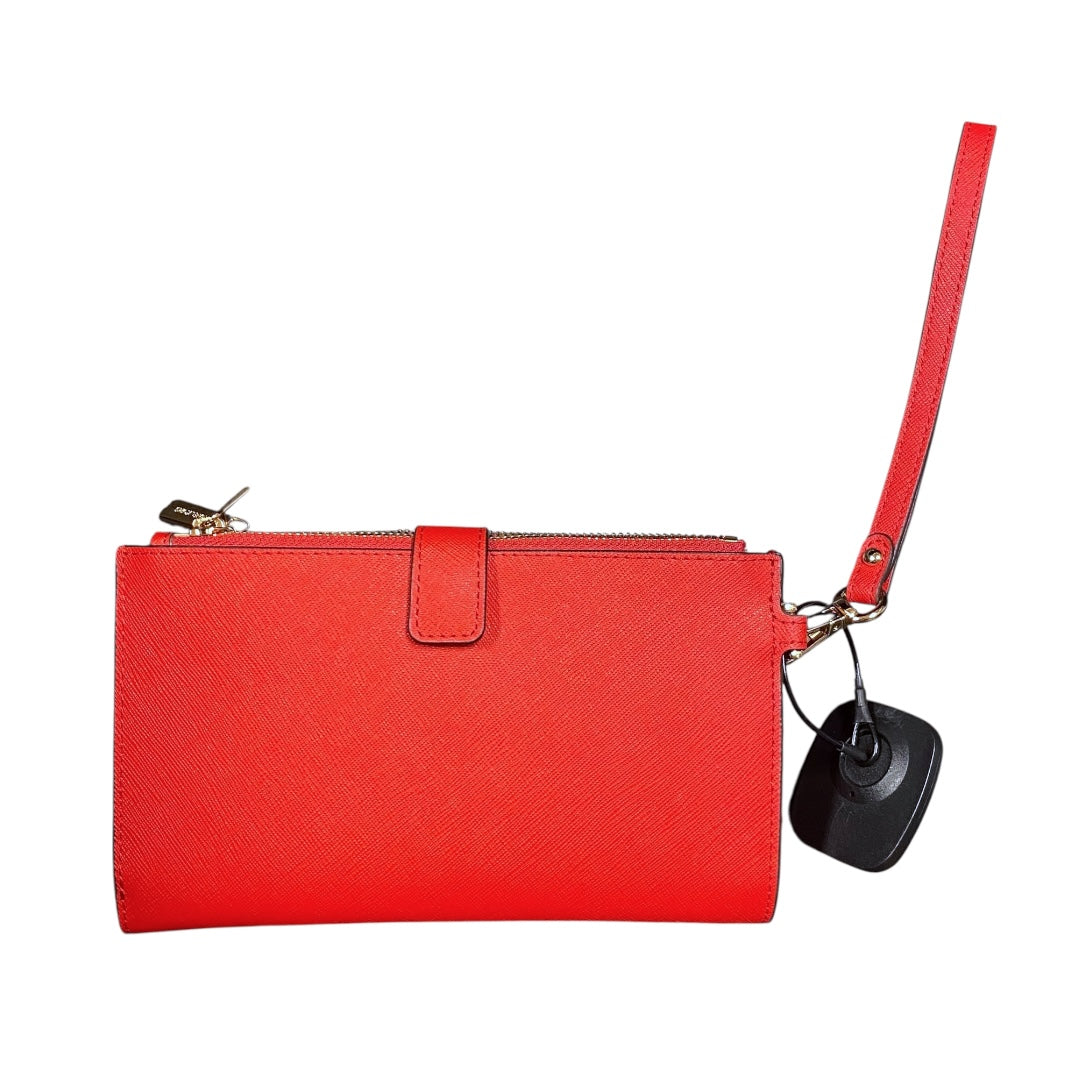 Wallet Designer By Michael Kors In Red, Size:Medium