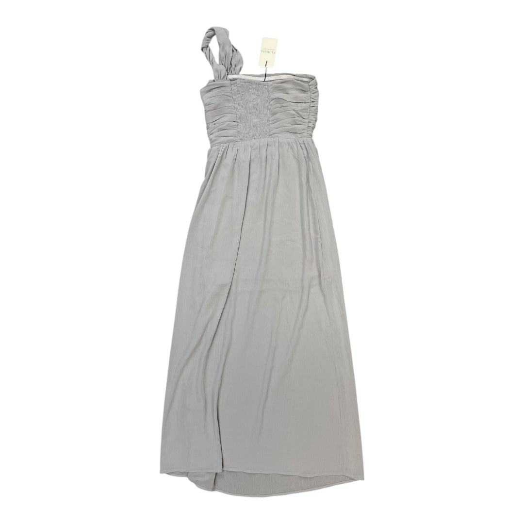 Dress Casual Maxi By Promesa In Grey, Size:S