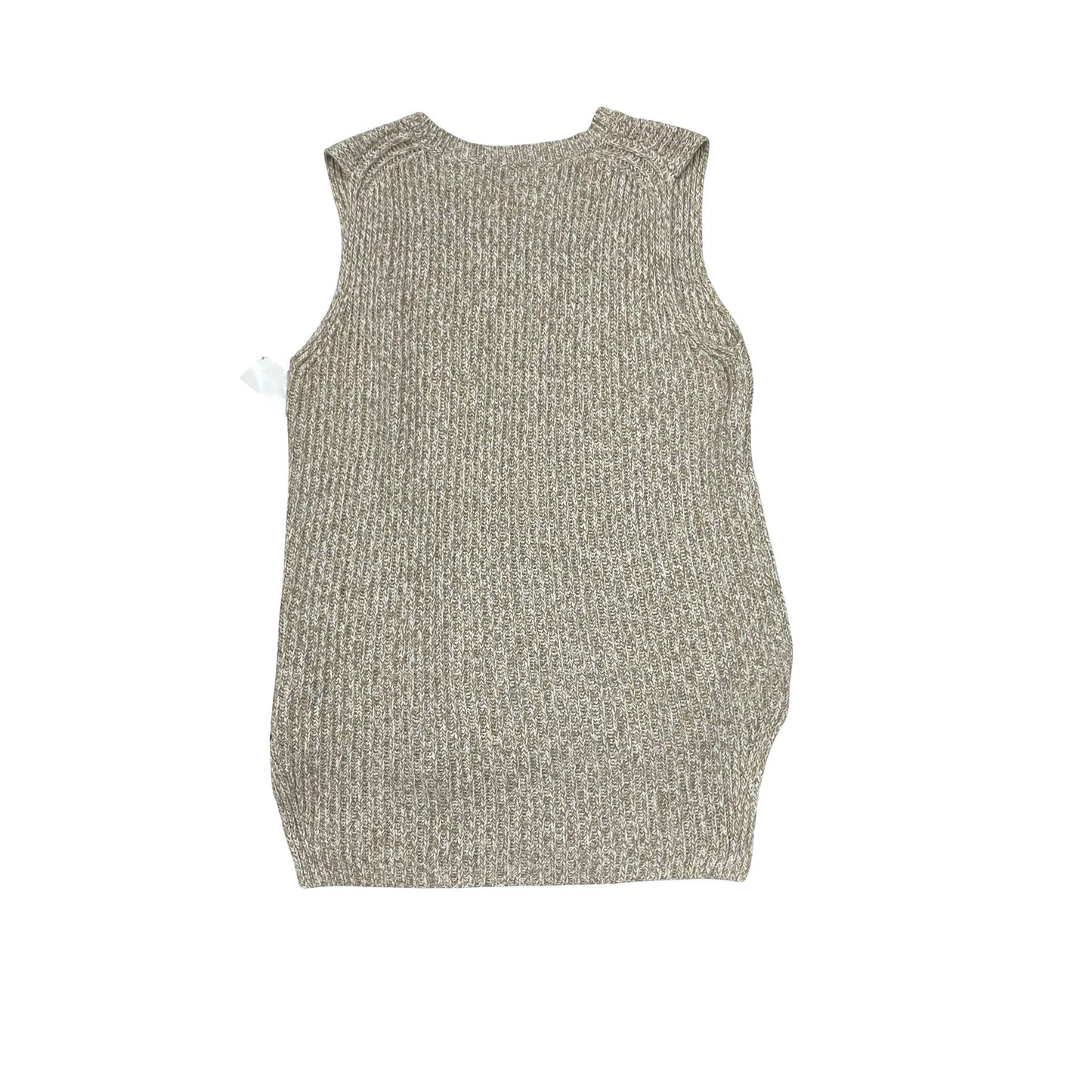 Top Sleeveless By Madewell In Beige, Size:M