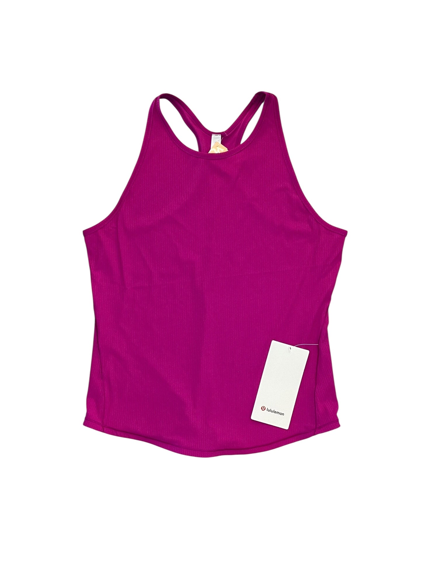 Athletic Tank Top By Lululemon In Pink, Size:M