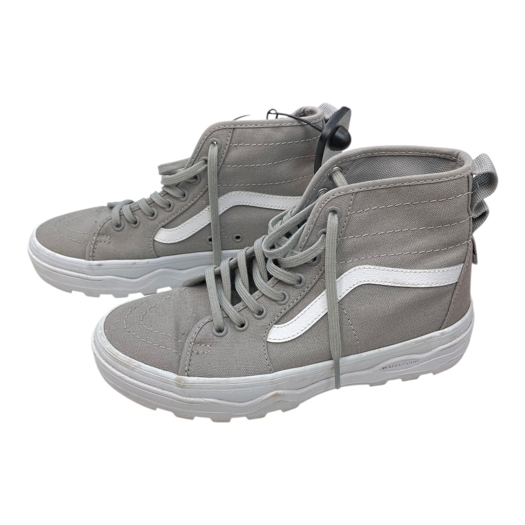 Shoes Athletic By Vans In Grey, Size:7.5