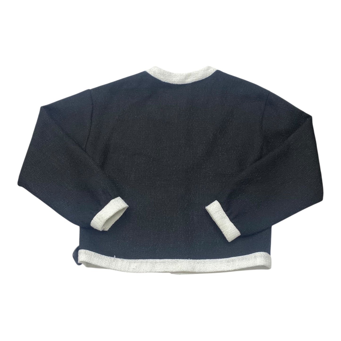 Jacket Other By Anthropologie In Black & White, Size:M