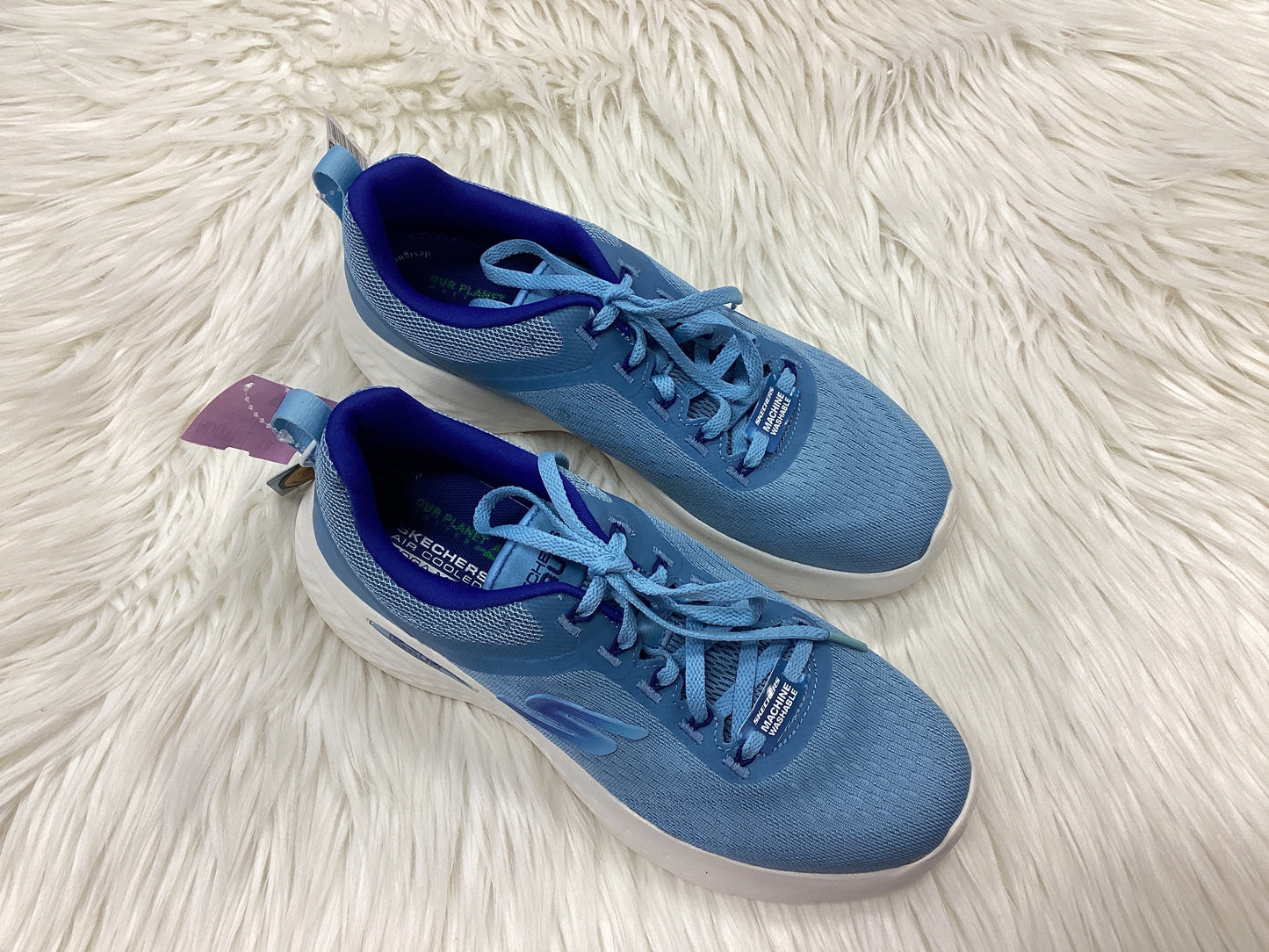 Shoes Athletic By Skechers In Blue, Size:7.5