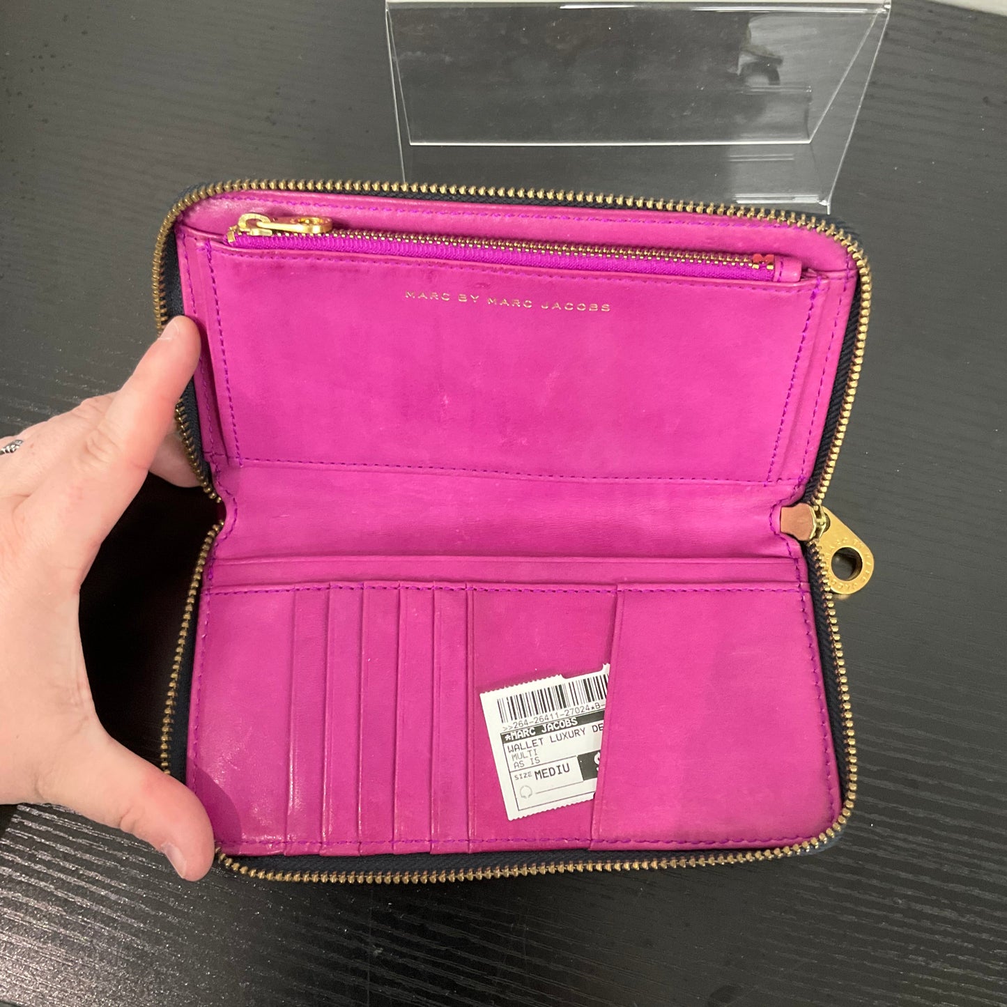 Wallet Luxury Designer By Marc by Marc Jacobs In Multi, Size:Medium