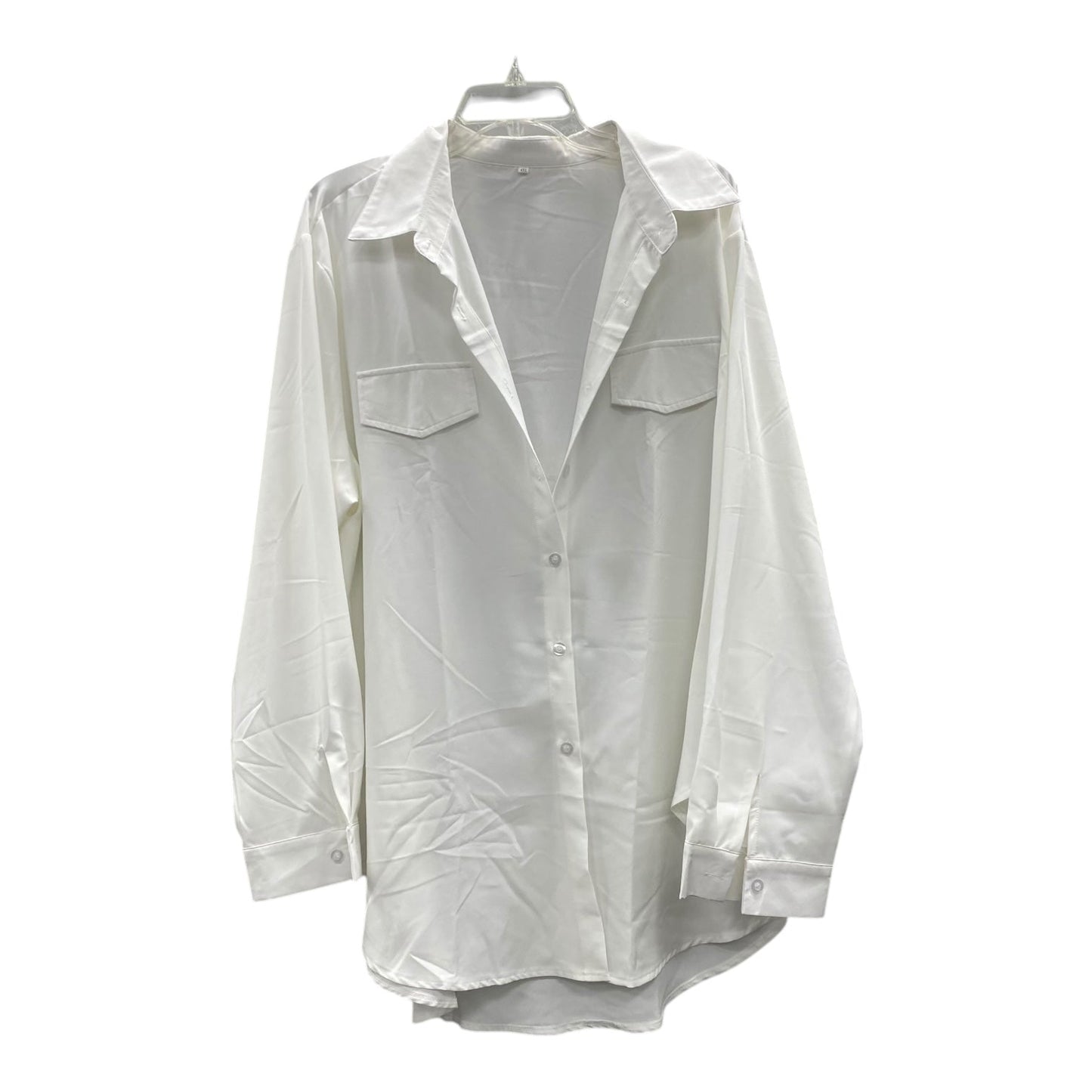 Top Ls In White, Size:4X