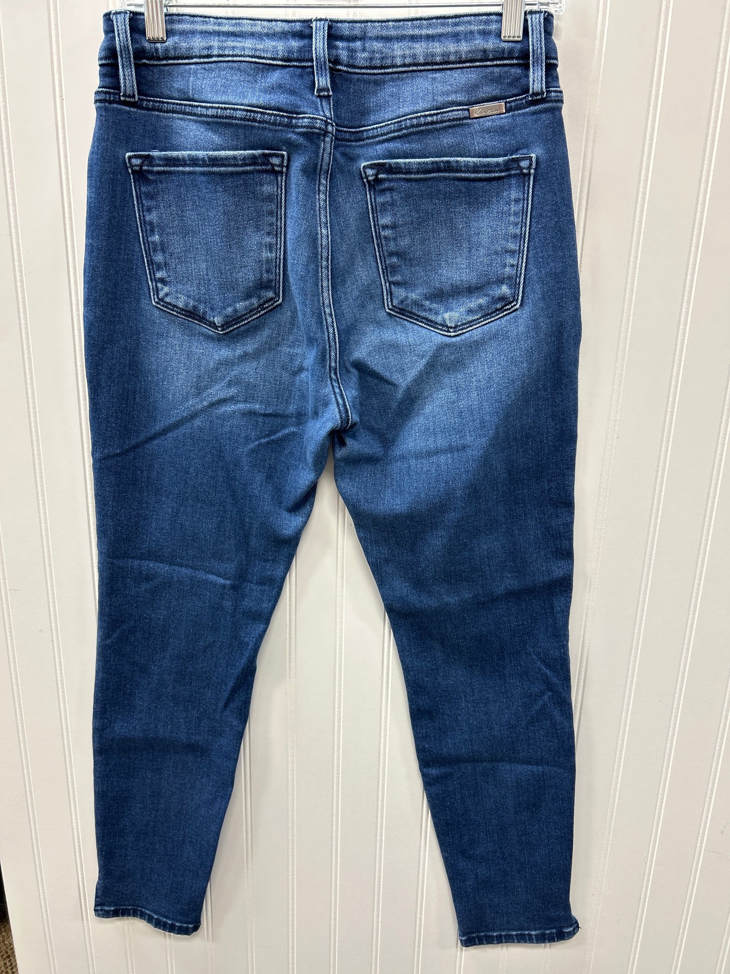 Jeans Skinny By Kancan In Blue Denim, Size:6