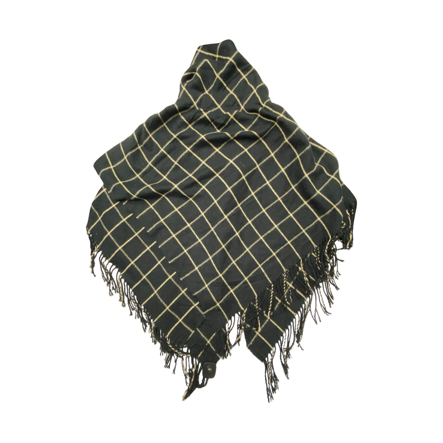 Shawl By Croft And Barrow In Blue & Brown, Size:Osfm