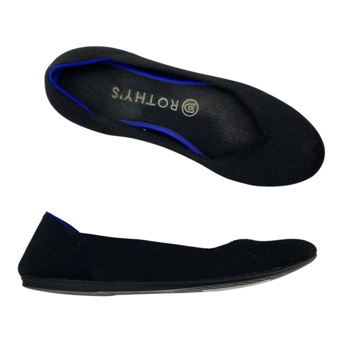 Shoes Flats By Rothys In Black, Size:8