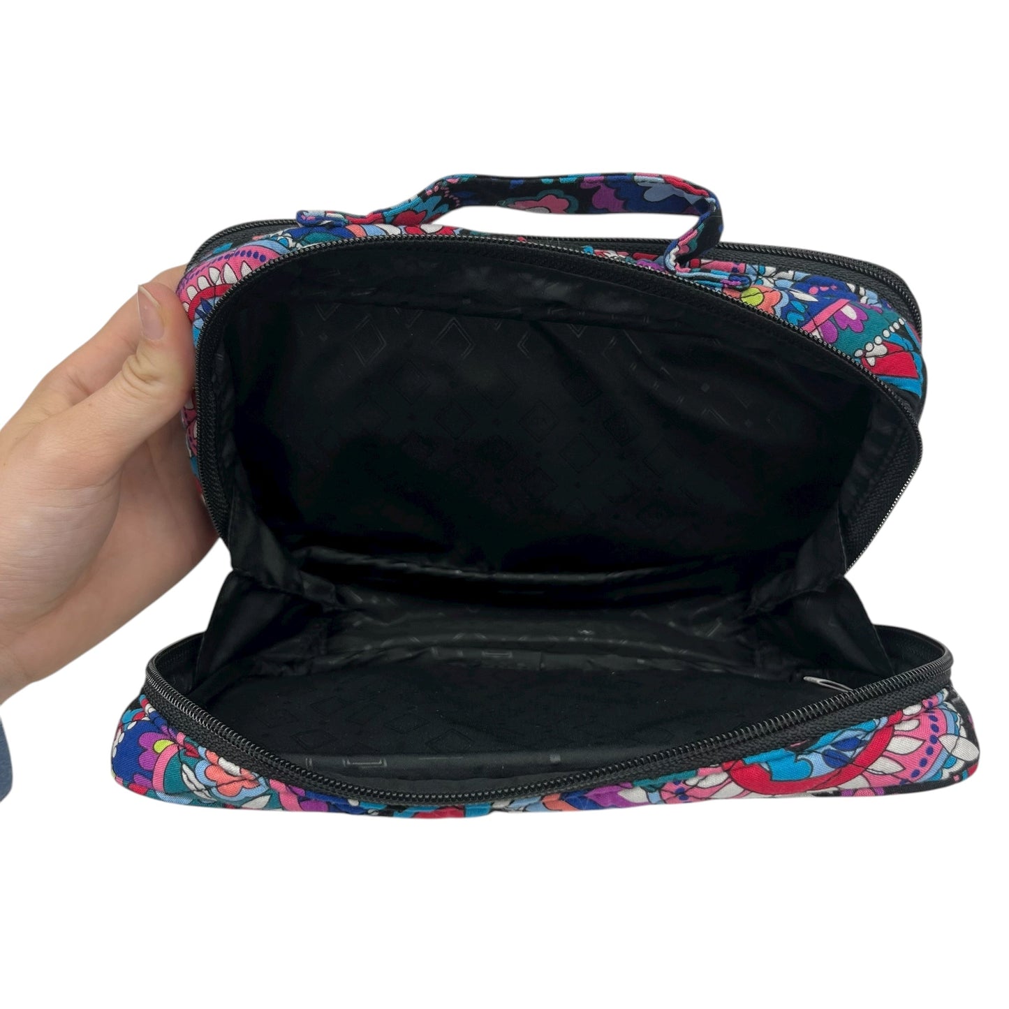 Makeup Bag By Vera Bradley In Multi, Size:Medium