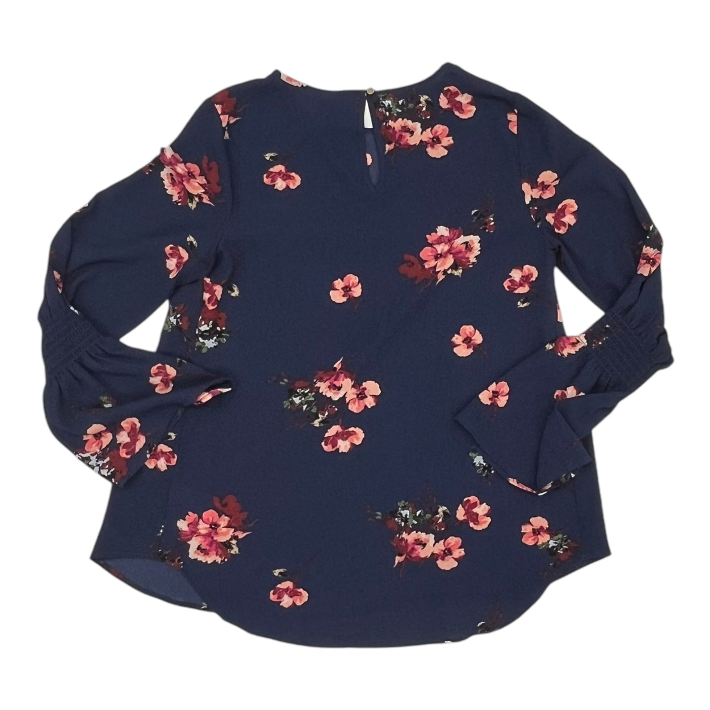 Mat Top Ls By Isabel Maternity In Blue, Size:M