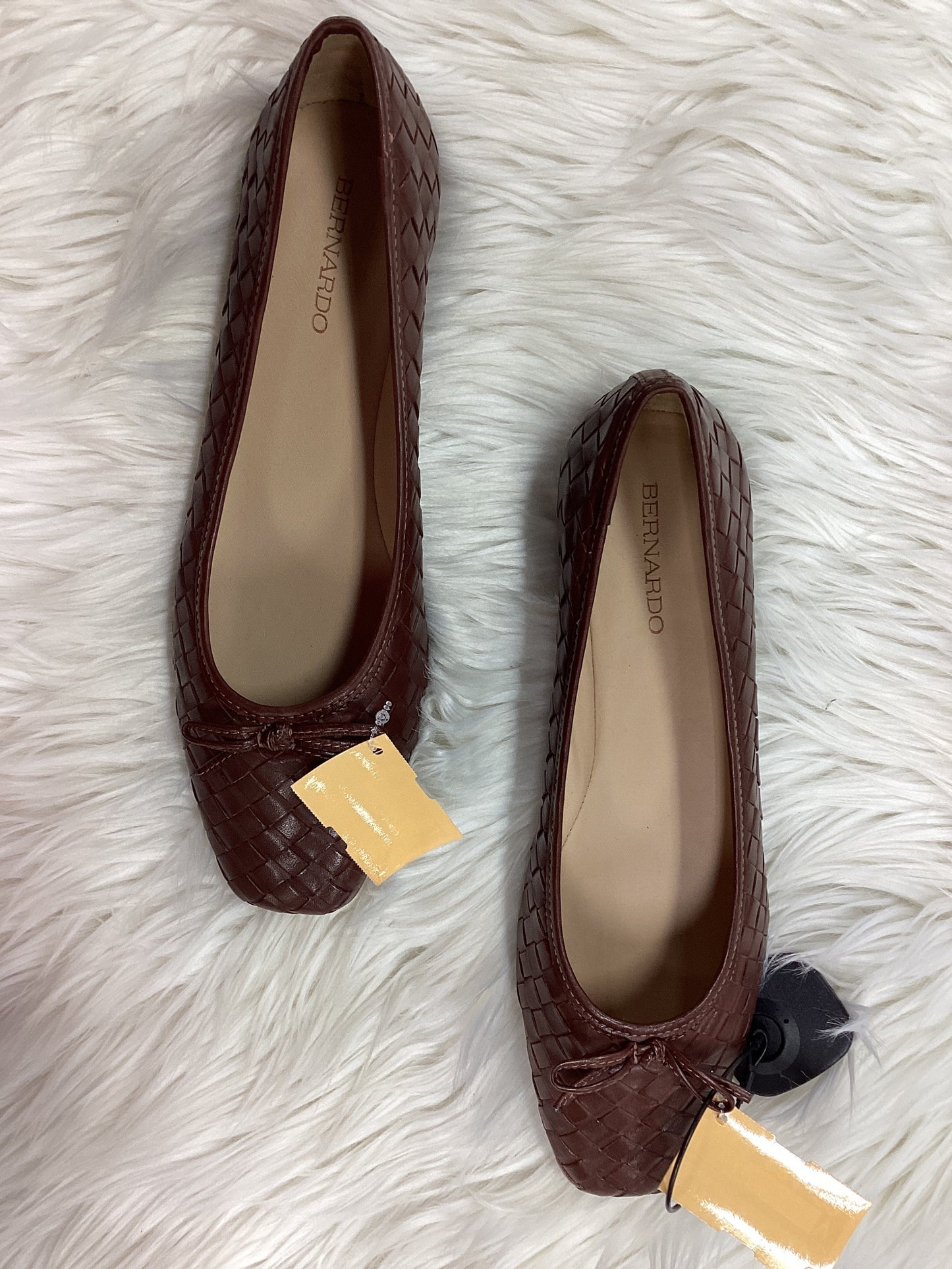 Shoes Flats By Bernardo In Brown, Size:10