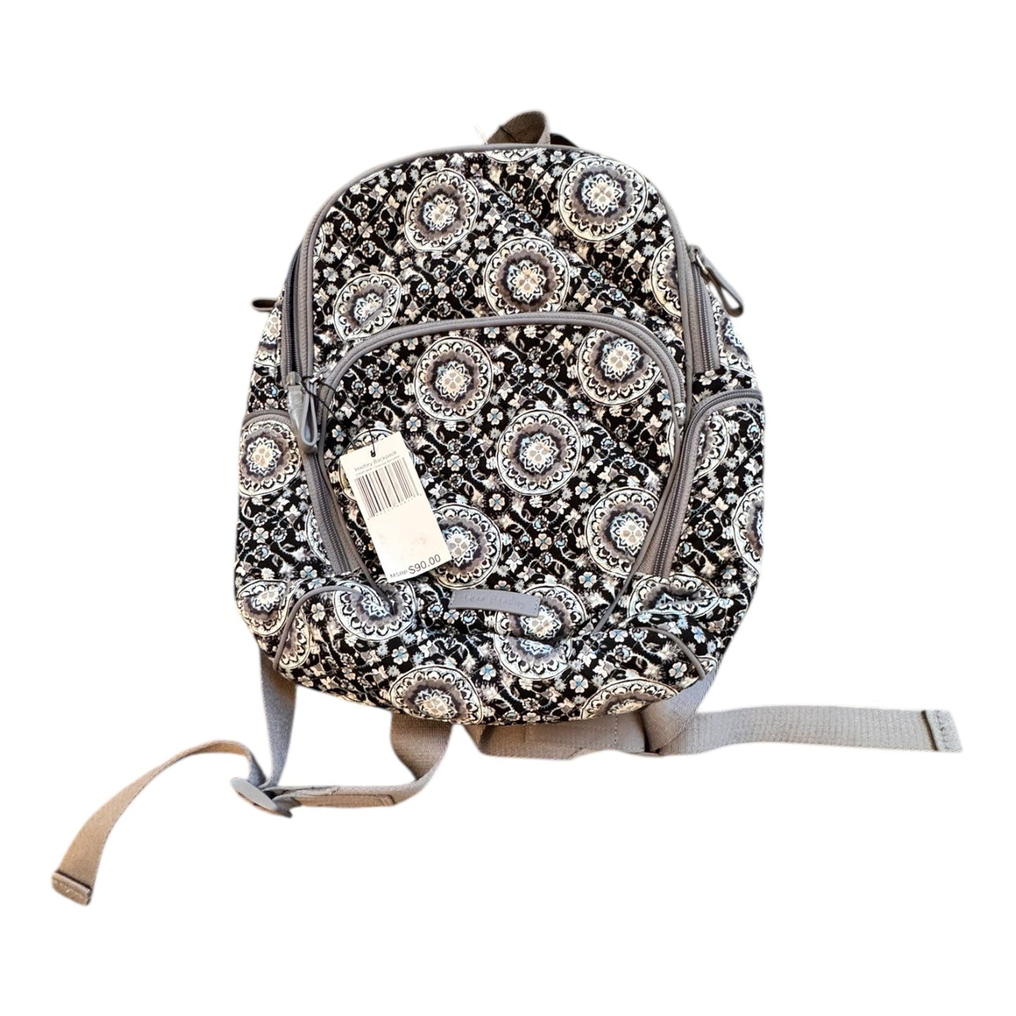 Backpack By Vera Bradley In Grey, Size:Small
