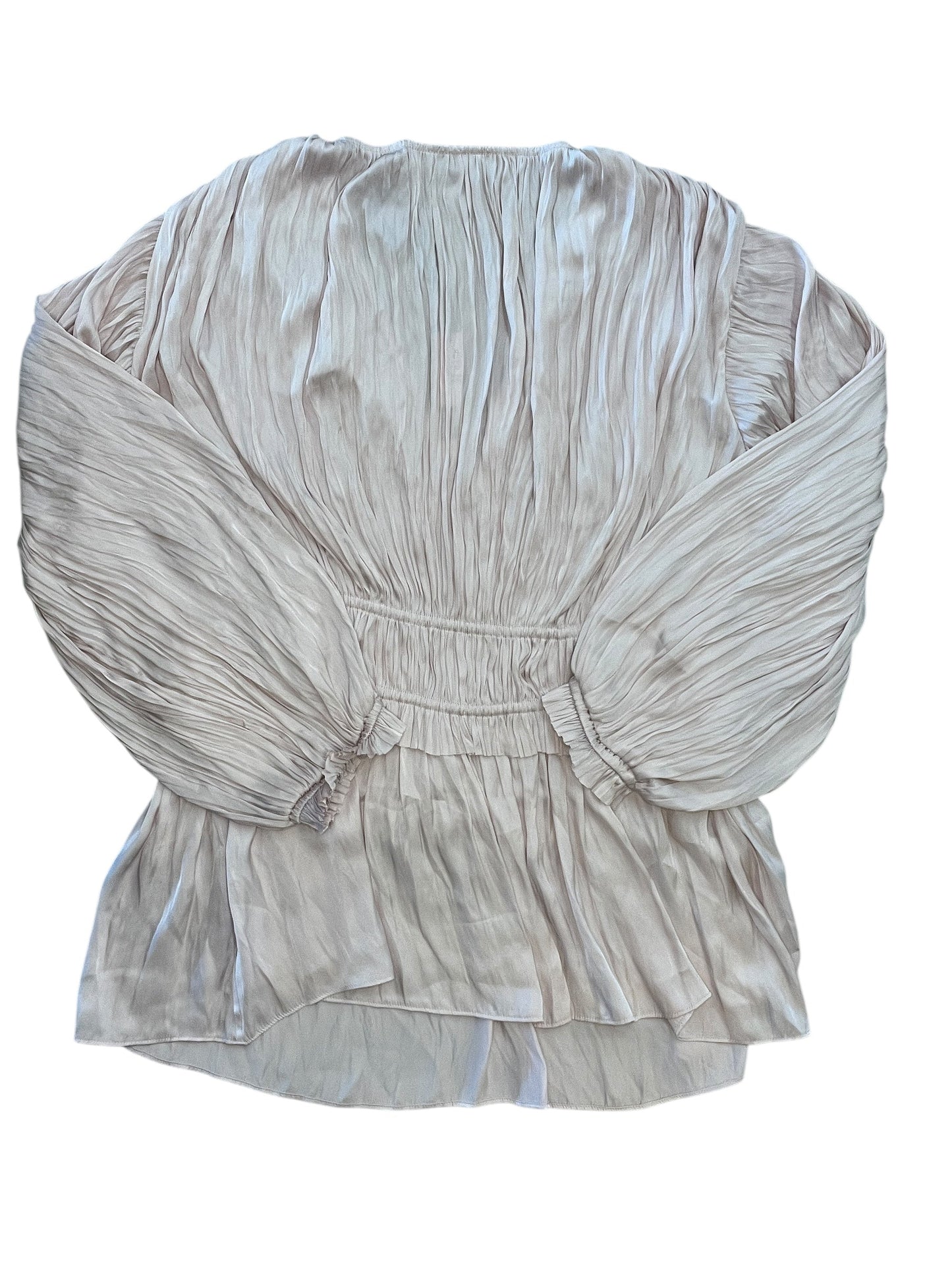 Blouse Ls By T Tahari In Pink, Size:Xl