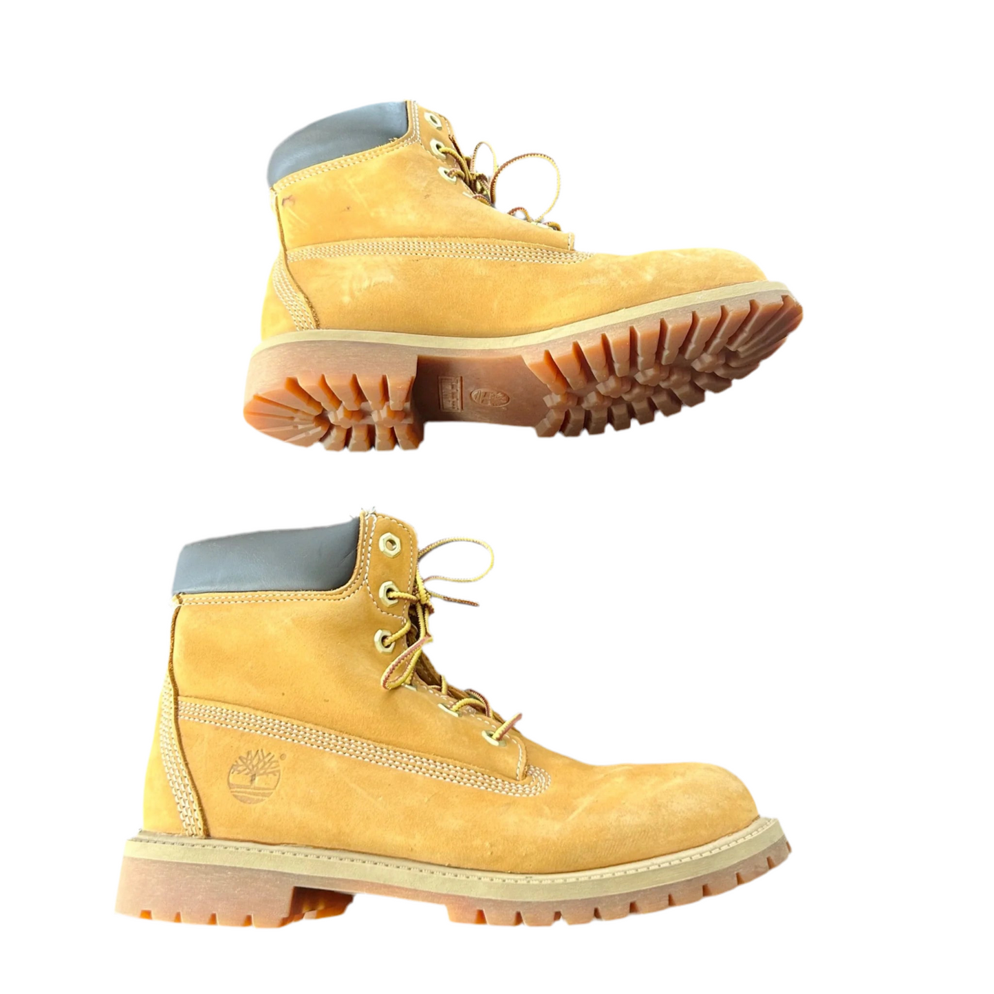 Boots Ankle Heels By Timberland In Tan, Size: 7.5