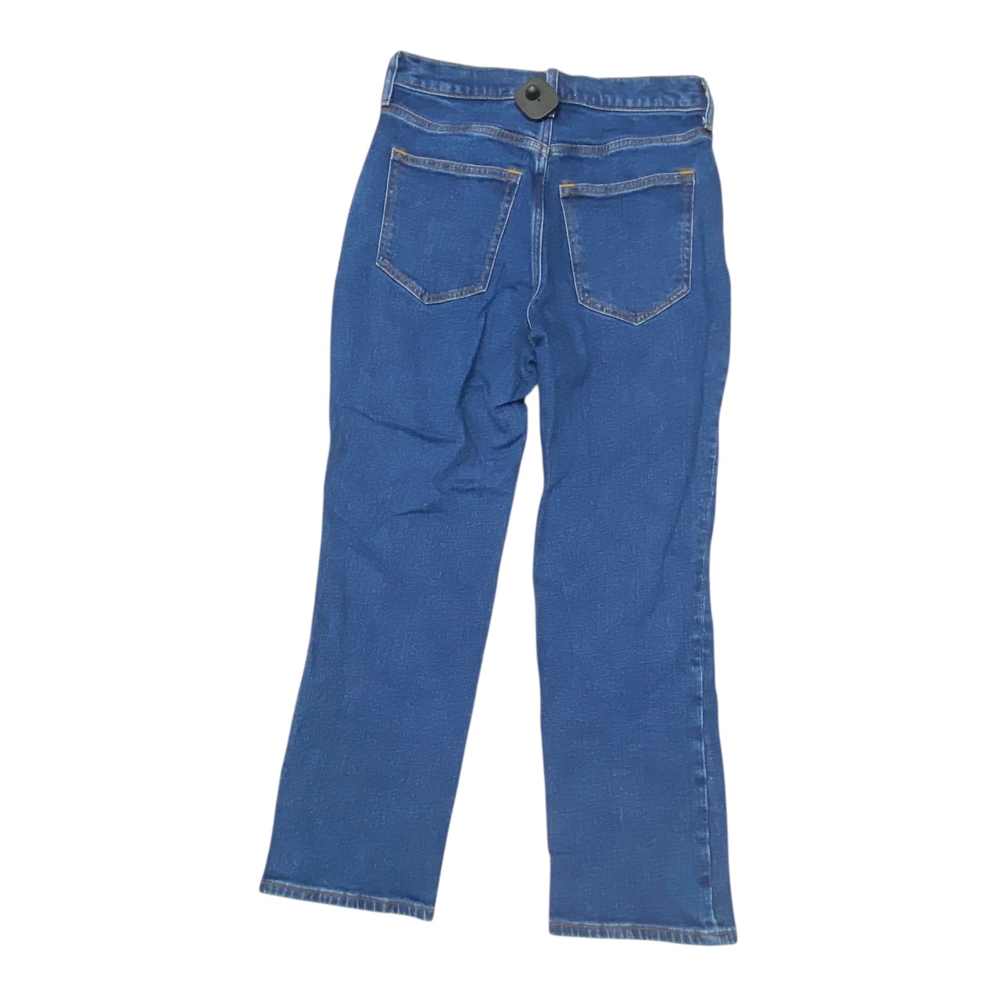 Jeans Straight By Abercrombie And Fitch In Blue Denim, Size:4