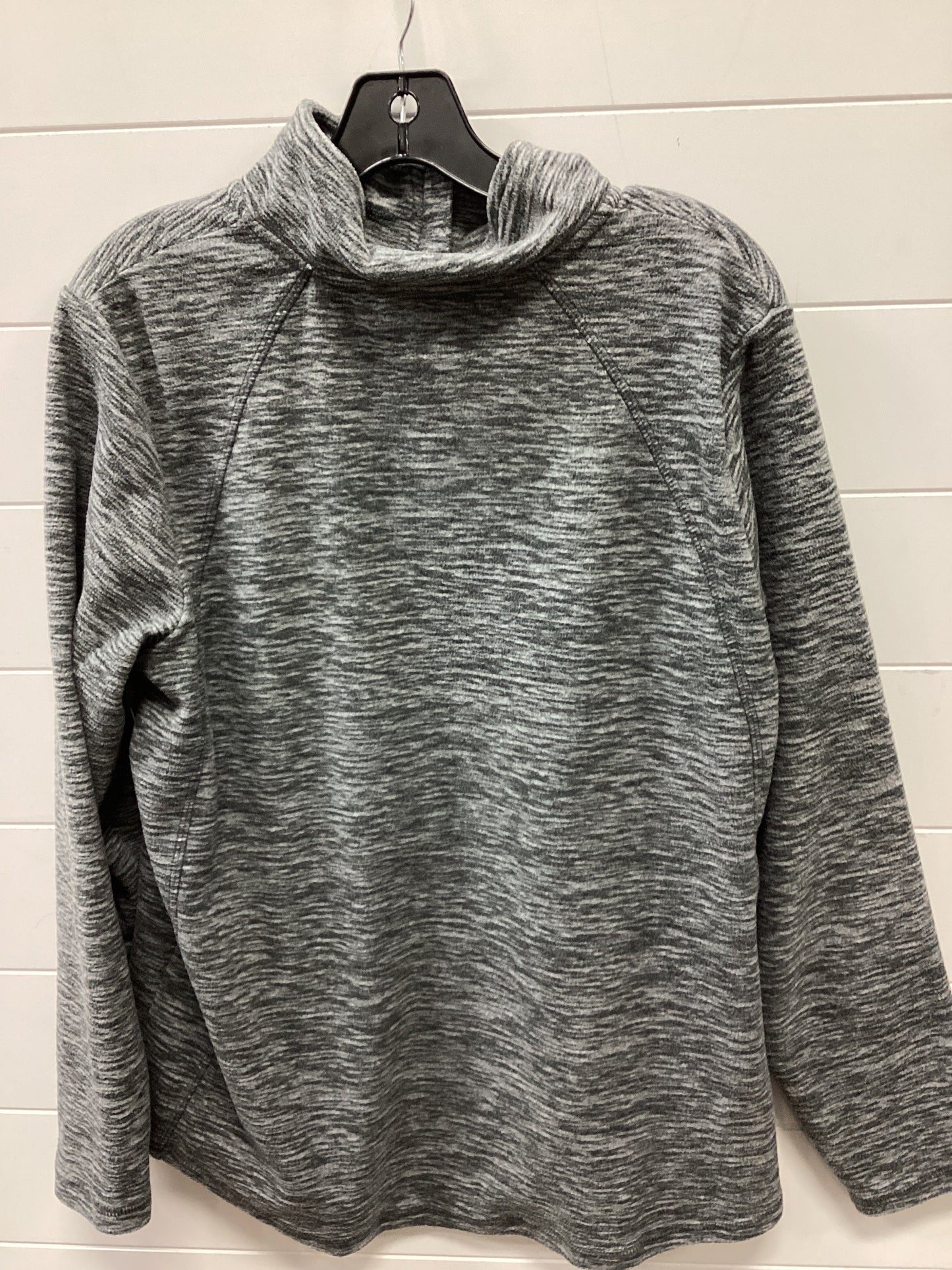 Jacket Fleece By St Johns Bay In Grey, Size:L