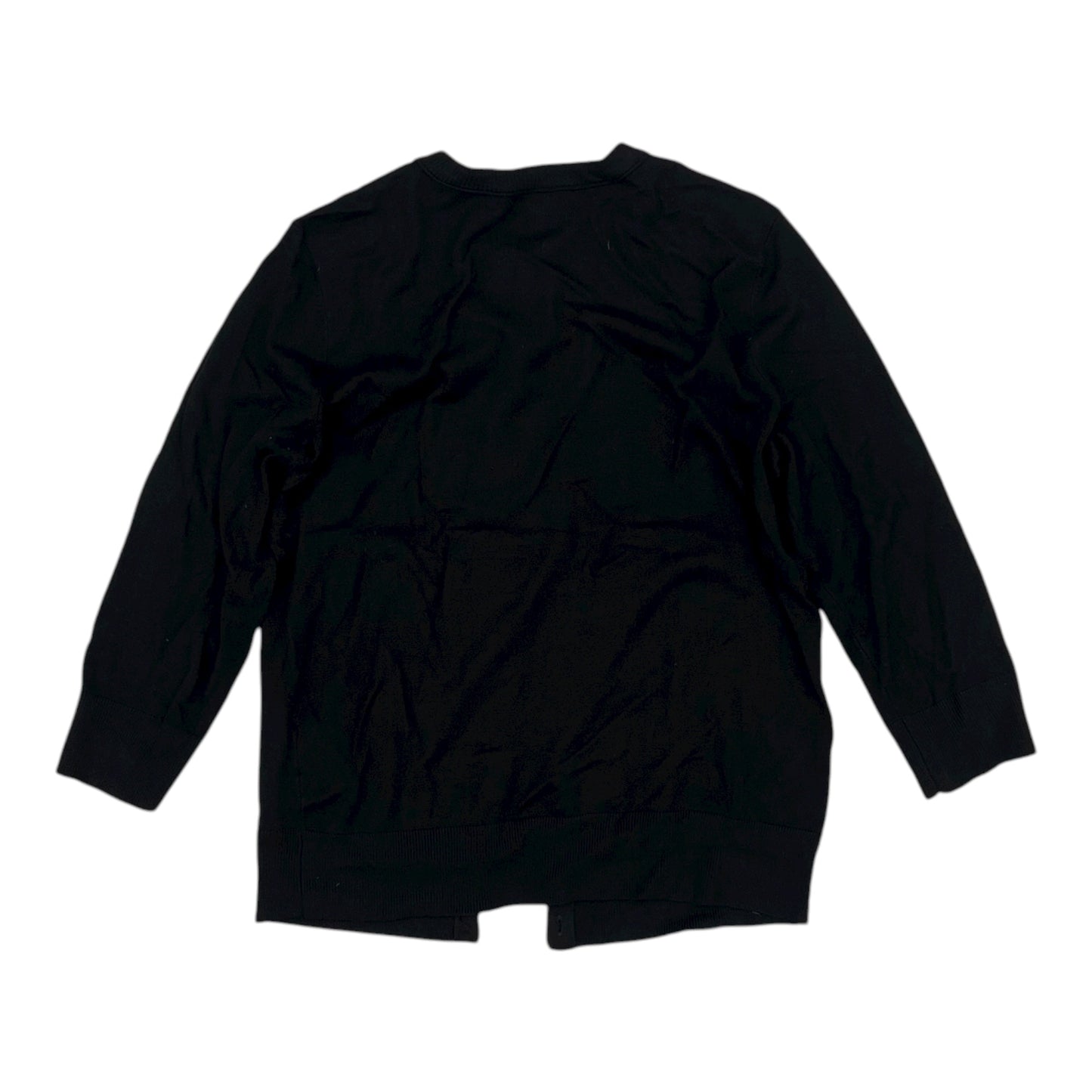 Cardigan By Ellen Tracy In Black, Size:M