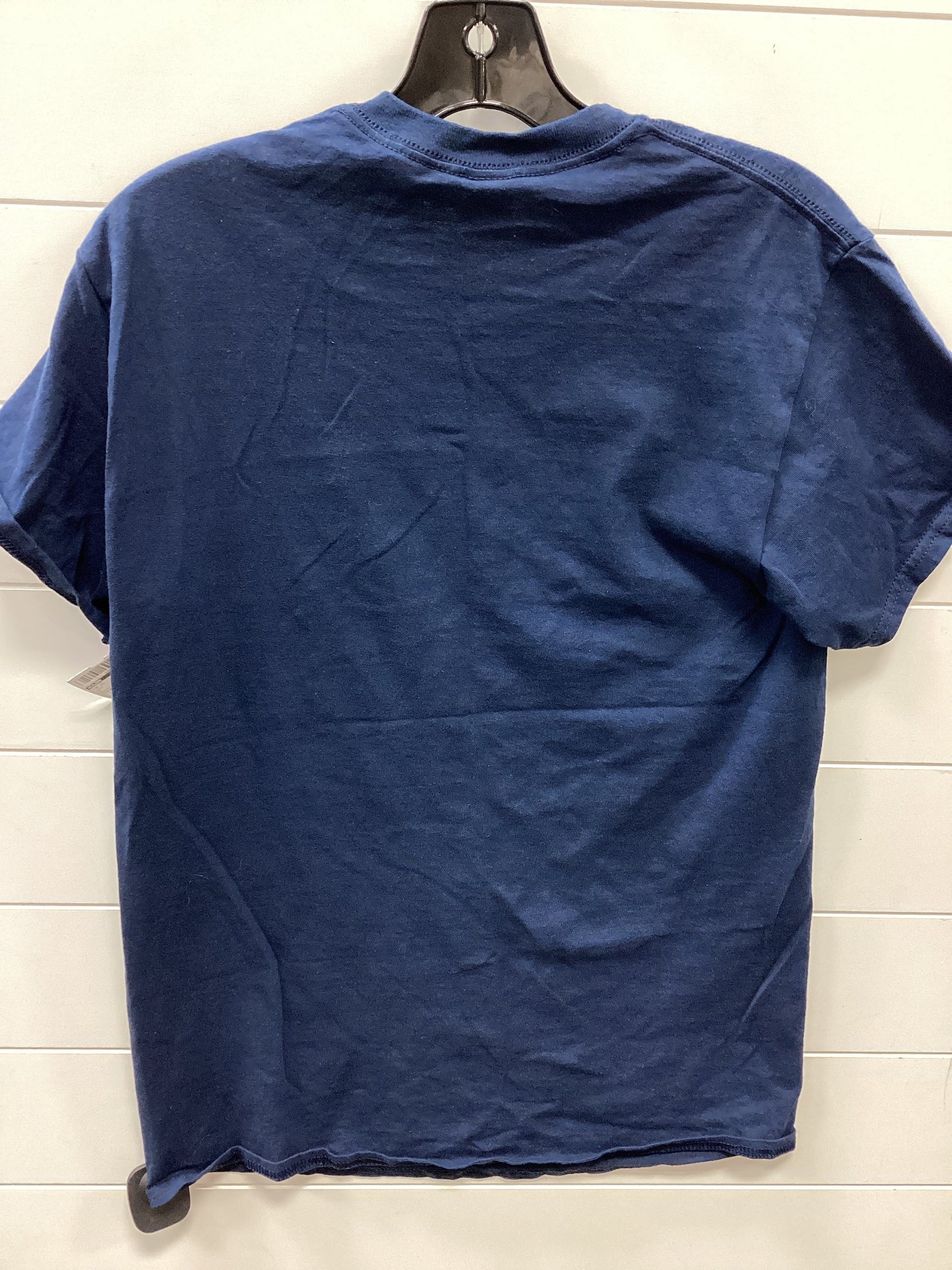 Top Ss By Gildan In Navy, Size:M