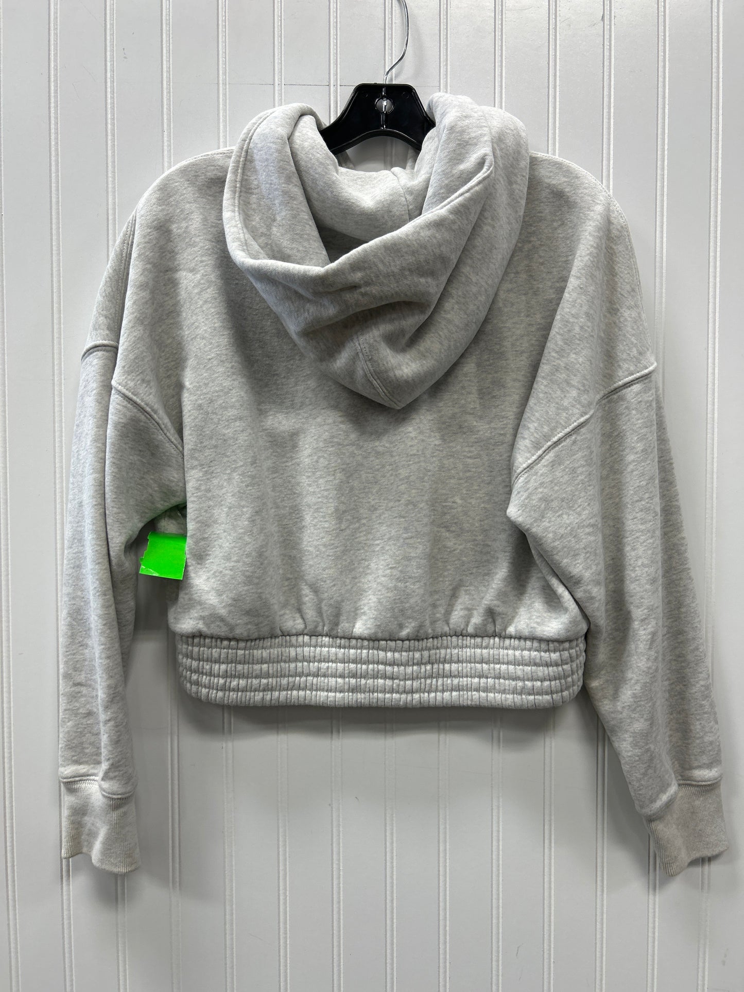 Sweatshirt Hoodie By Abercrombie And Fitch In Grey, Size:S