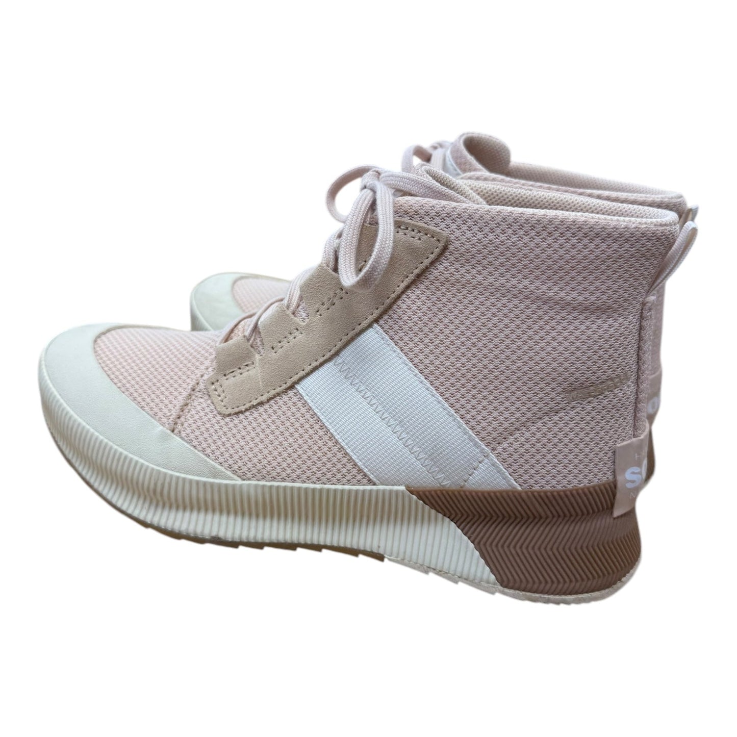 Boots Ankle Flats By Sorel In Peach, Size:9