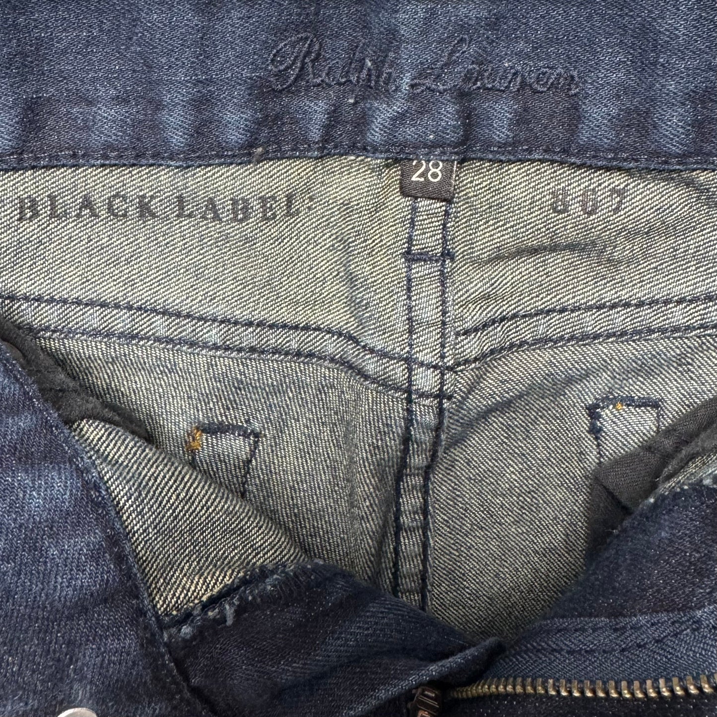Jeans Boot Cut By Ralph Lauren Black Label In Blue Denim, Size: 6/28