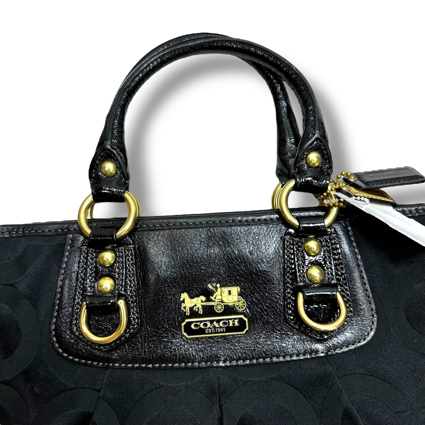 Handbag Designer By Coach, Size: Large