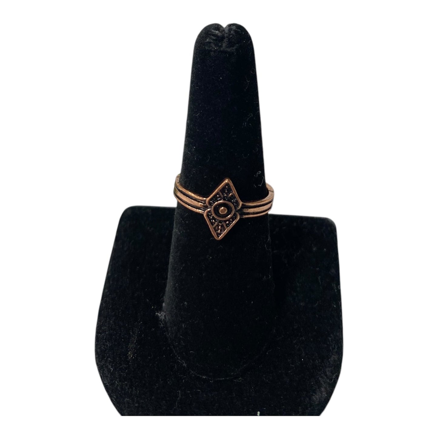 Ring Band In Gold, Size:7