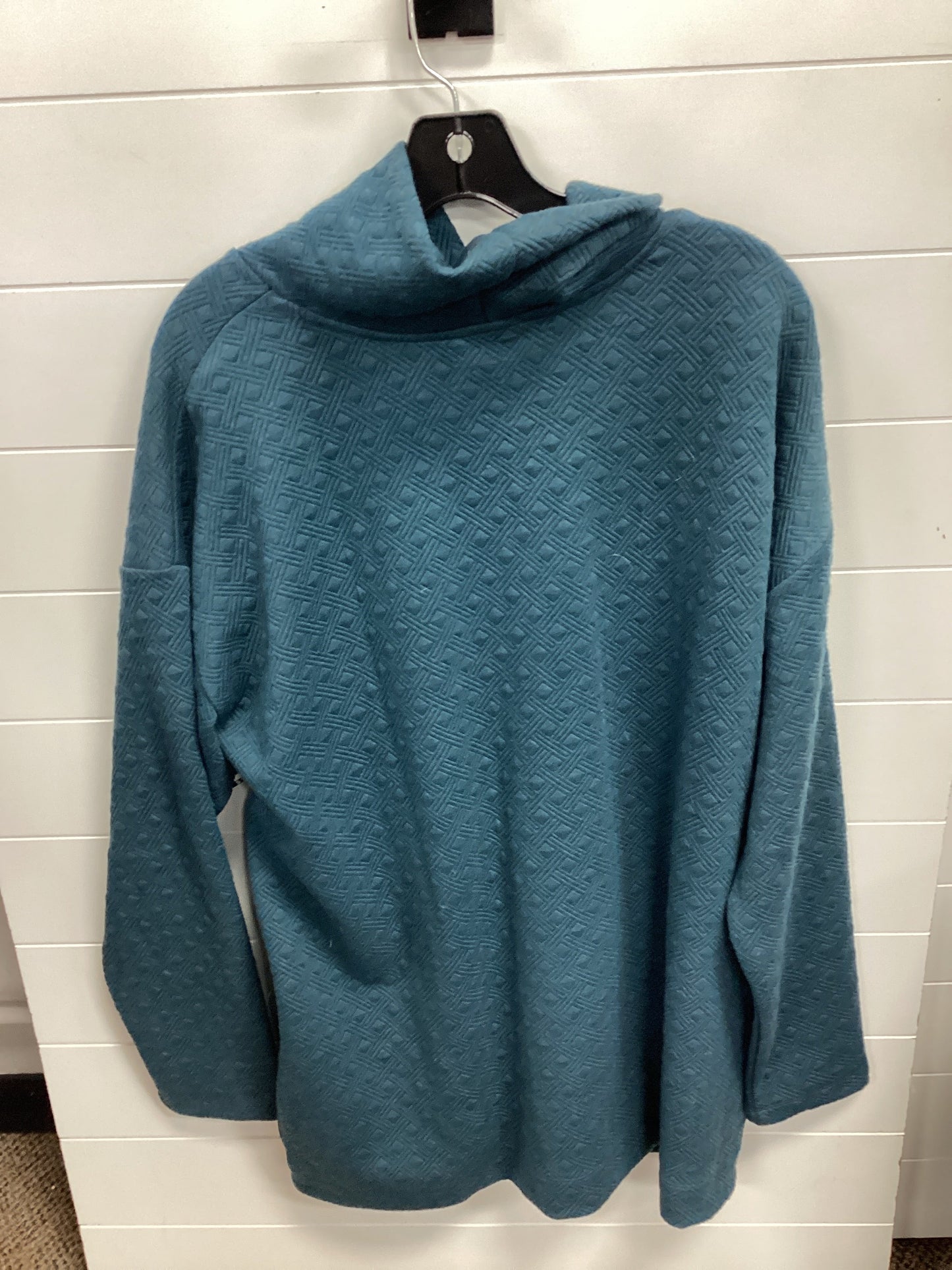 Top Ls By Coldwater Creek In Blue, Size:Xl
