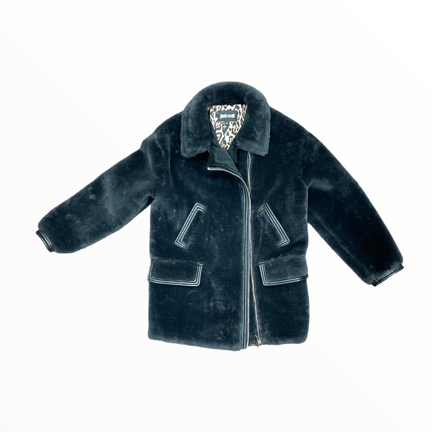 Coat Designer By JUST CAVALLI Size: M