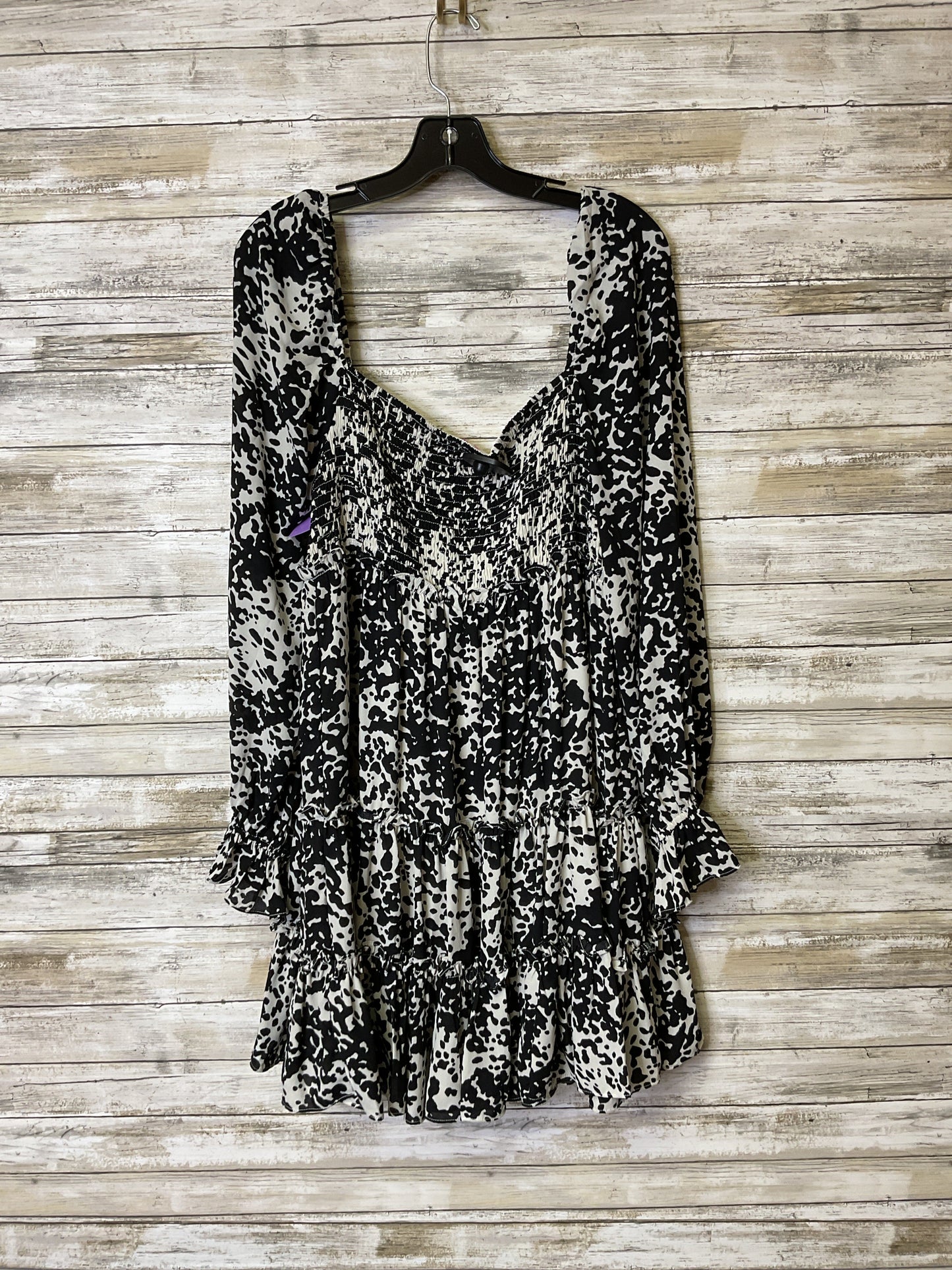 Dress Casual Short By Buddy Love In Black & White, Size:L