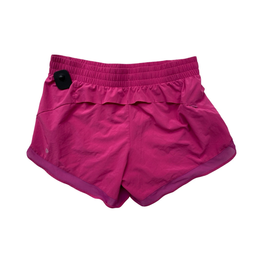 Athletic Shorts By Athleta In Pink, Size:M