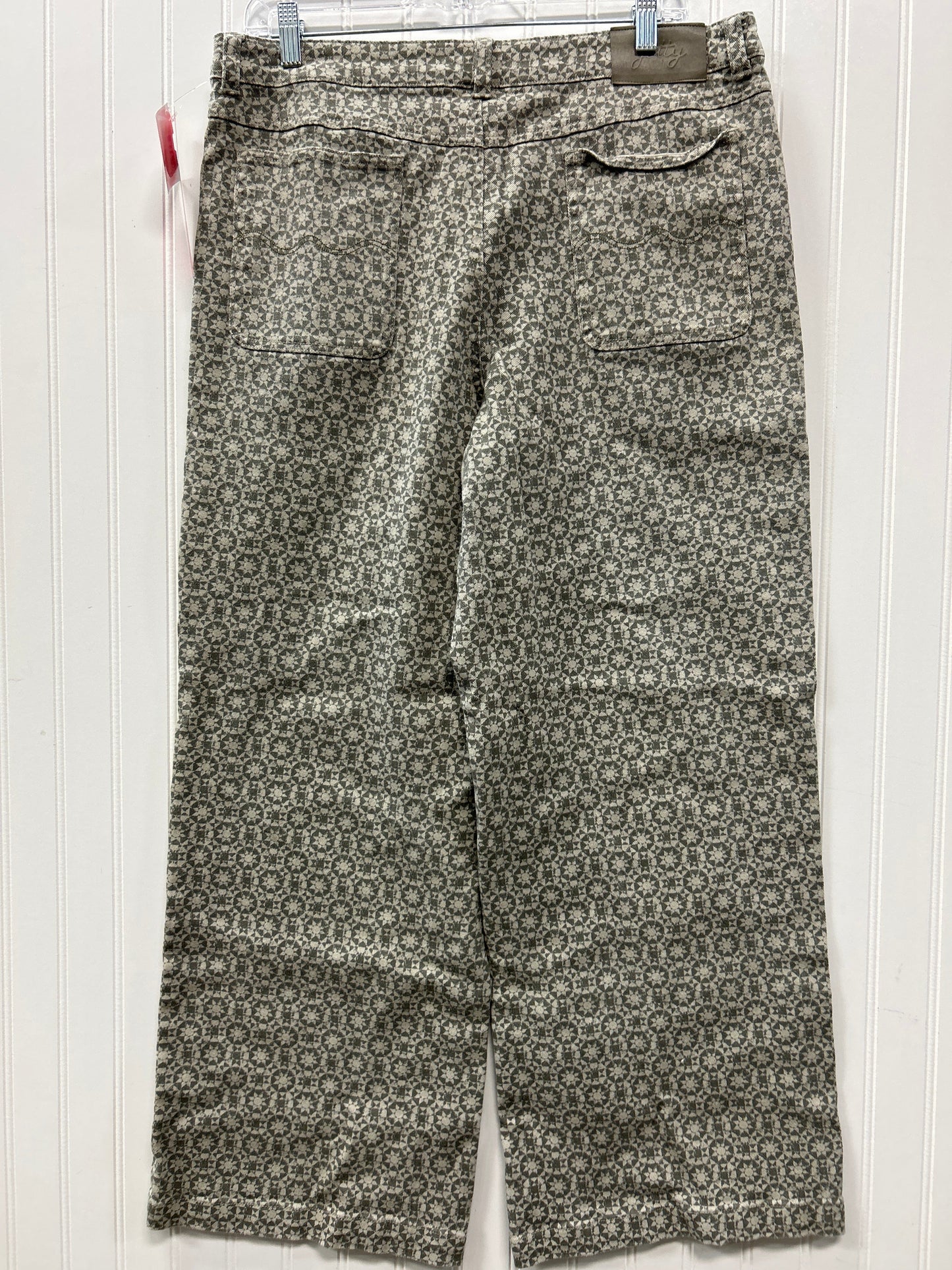Jeans Wide Leg By Cmc In Grey Denim, Size:12