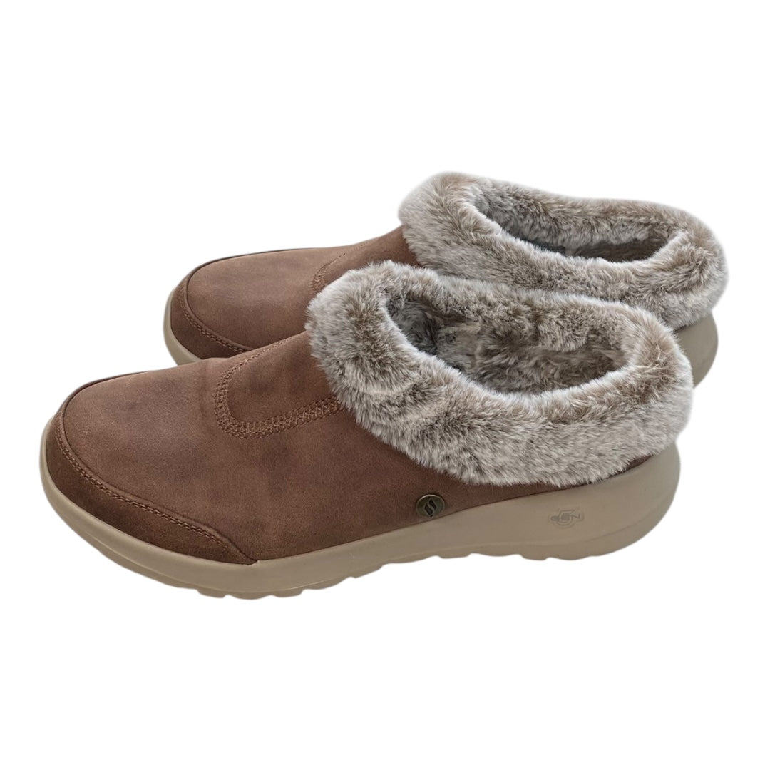 Shoes Flats By Skechers In Brown, Size:9.5
