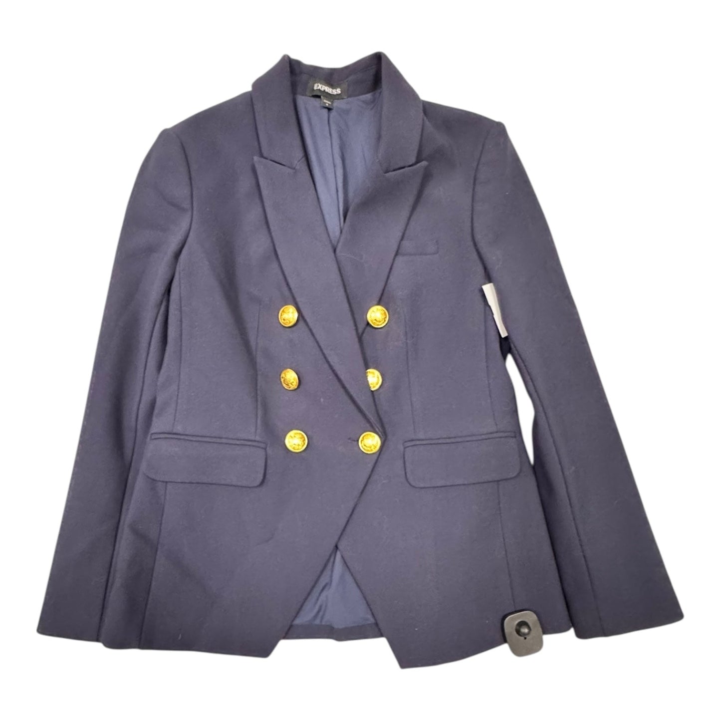 Blazer By Express In Navy, Size:6