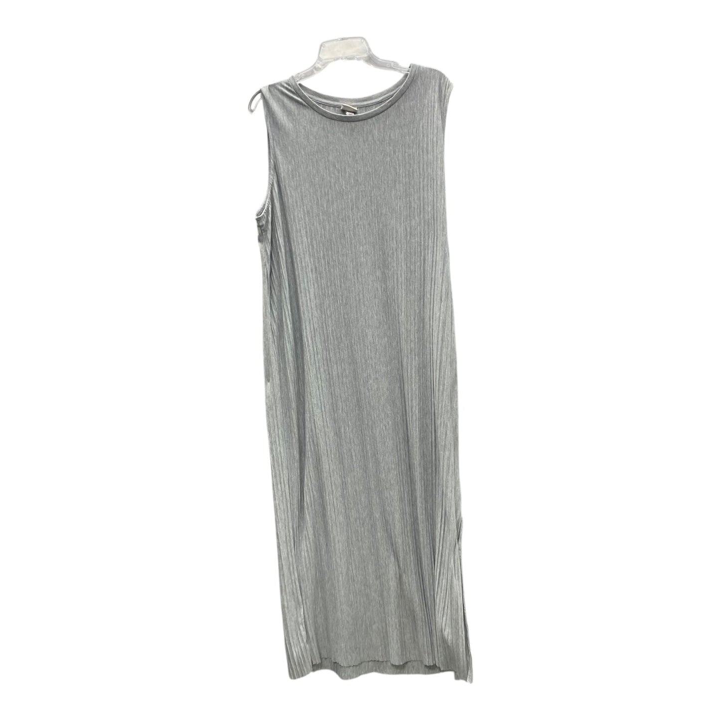 Dress Casual Maxi By A New Day In Grey, Size:1X