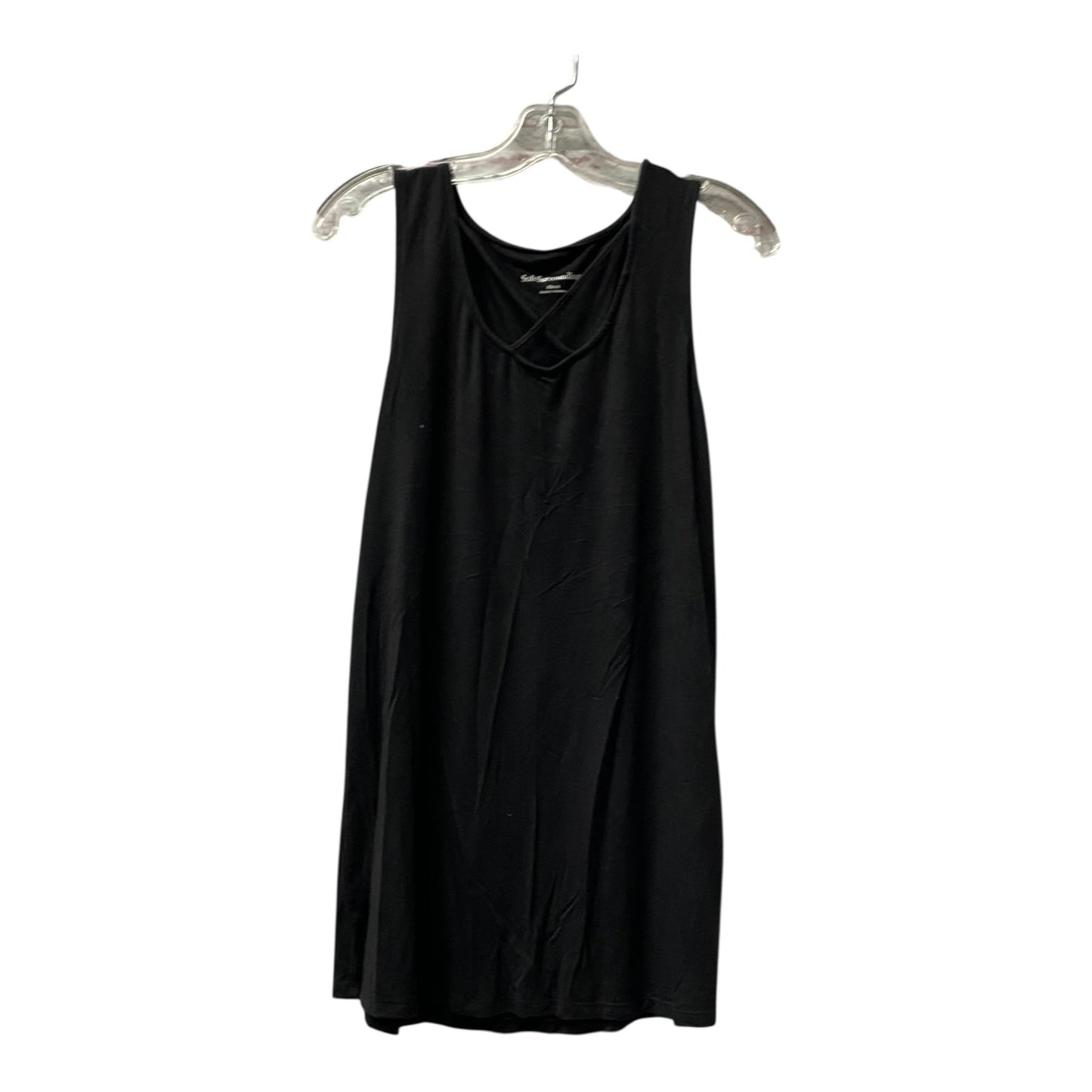 Top Sleeveless By Soft Surroundings In Black, Size:Xs