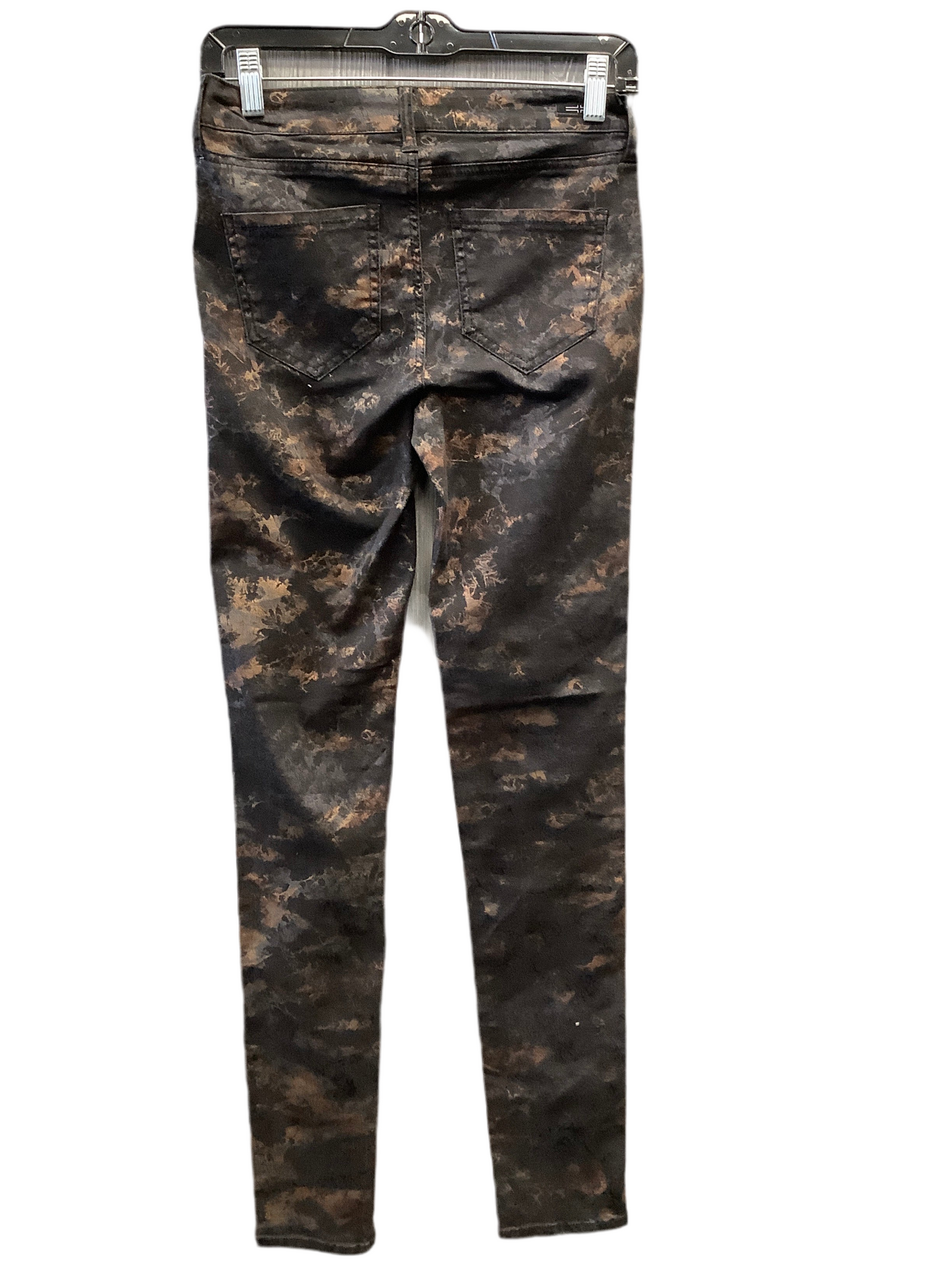 Jeans Skinny By Liverpool In Black & Gold, Size: 0